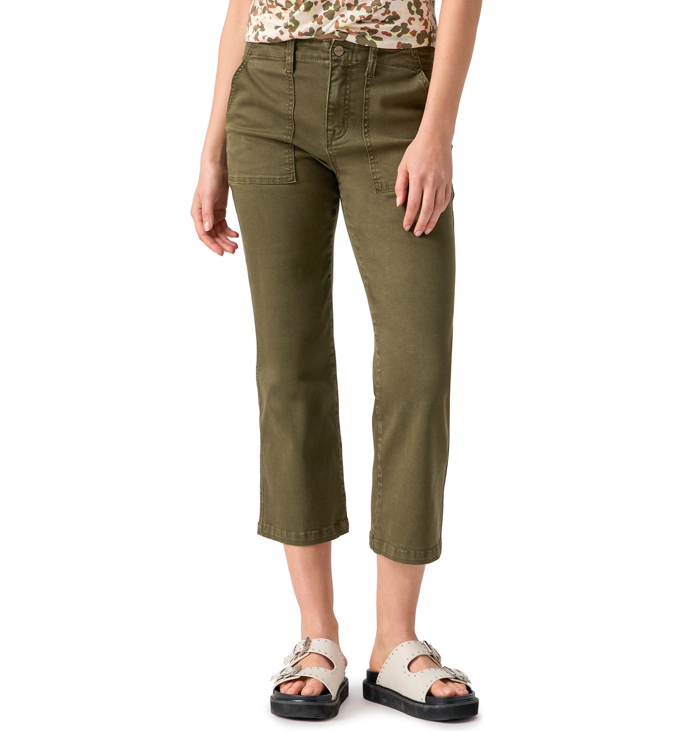 Womens Vacation Cropped Pants