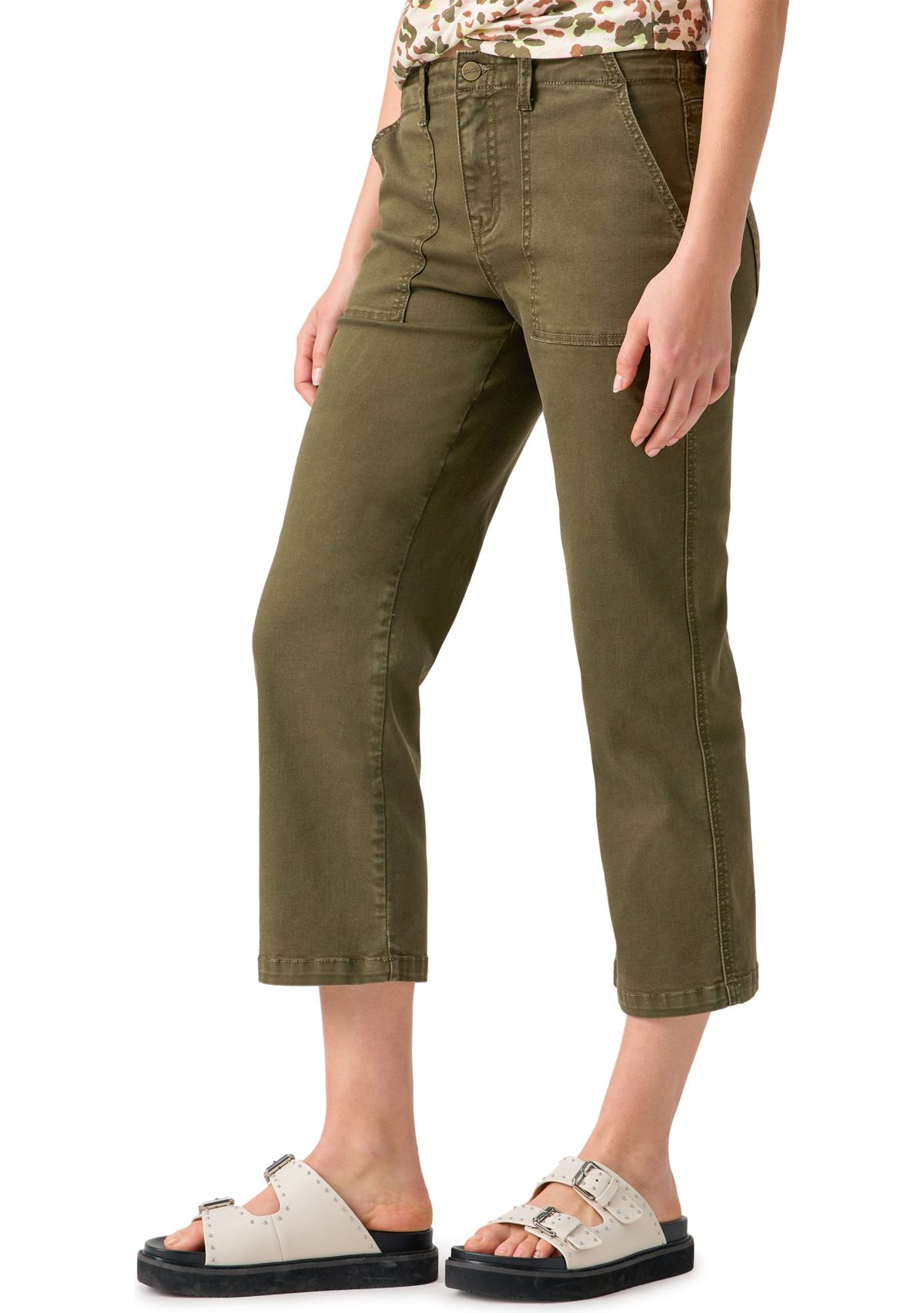 Womens Vacation Cropped Pants