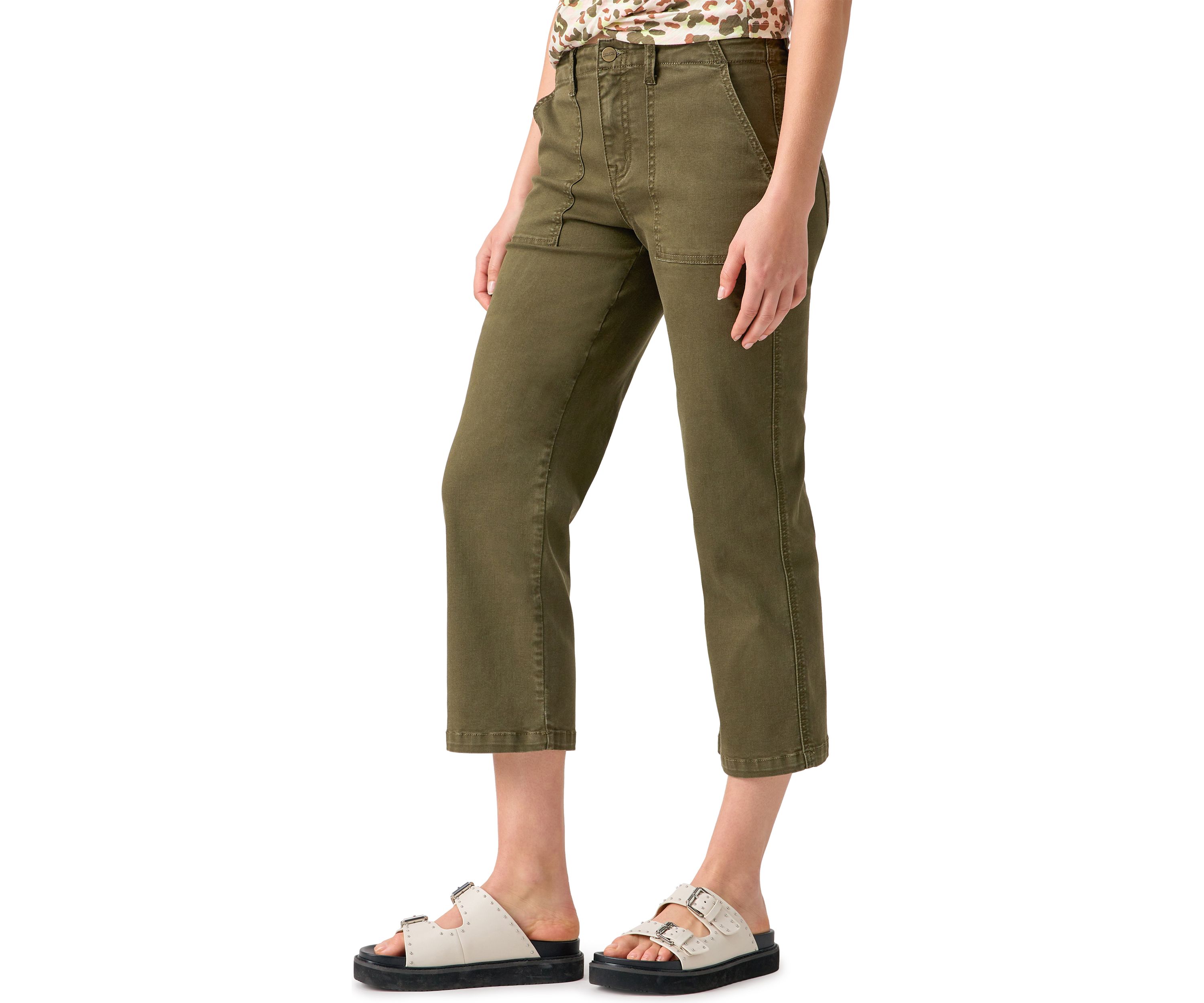 Womens Vacation Cropped Pants