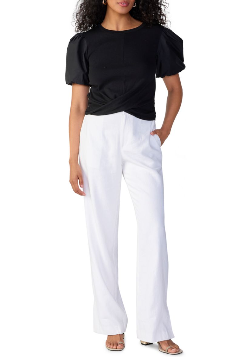 Womens Straight Leg Trousers