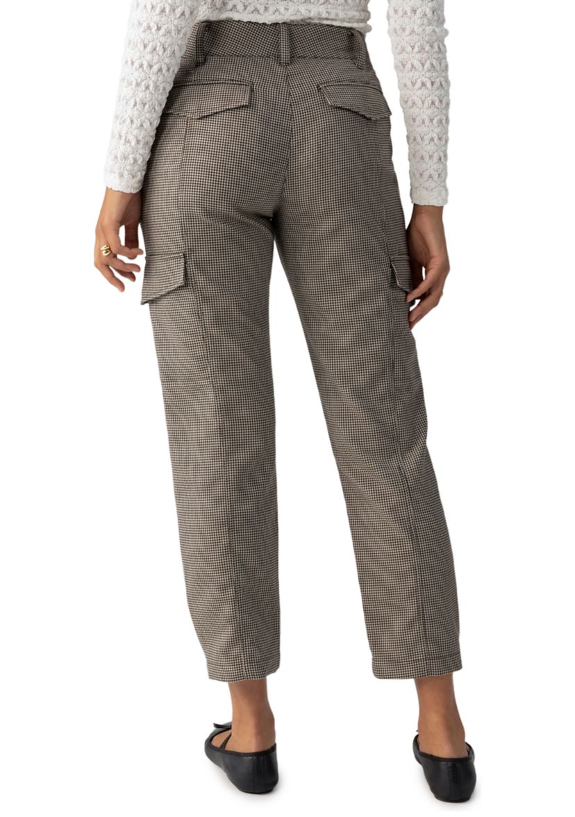 Womens Polished Cargo Pants