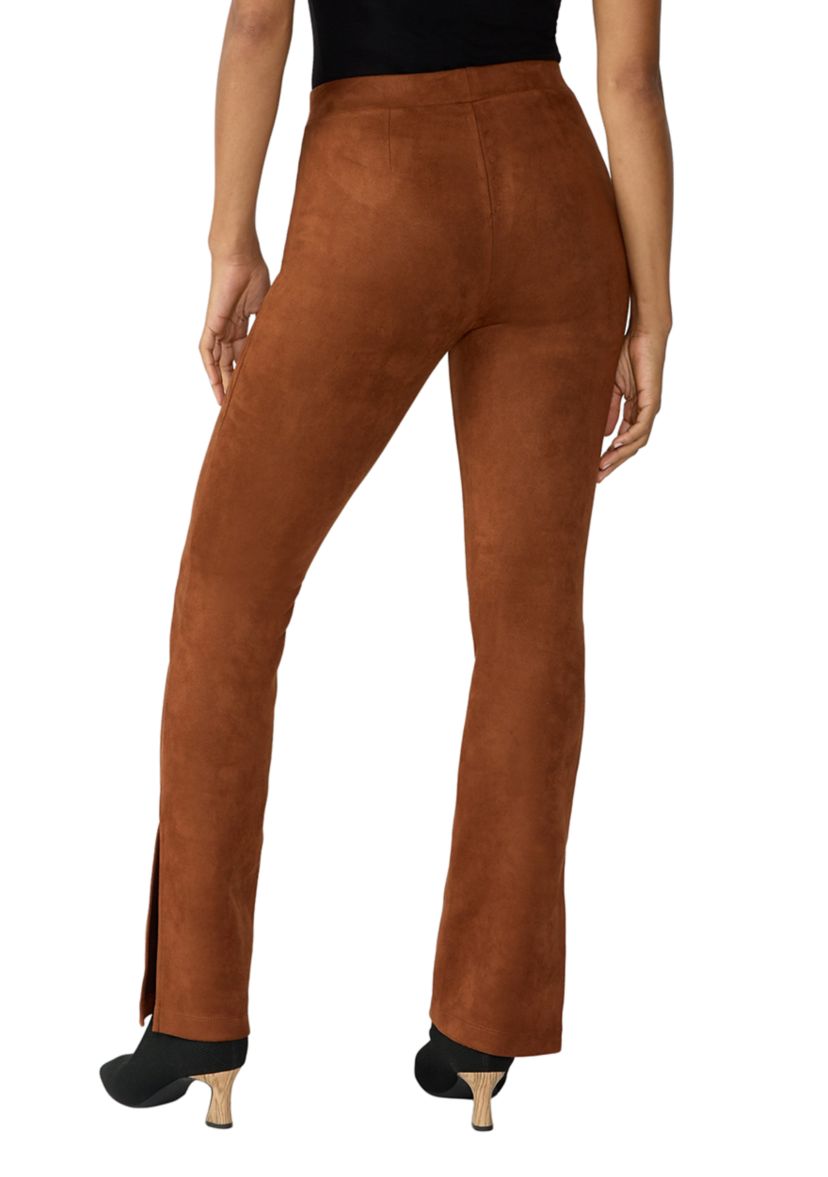 Womens  Abbey Faux Suede Leggings 