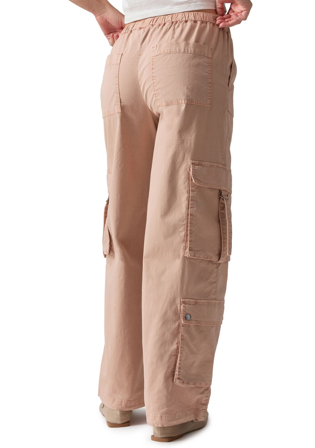 Womens Cargo Parachute Pants