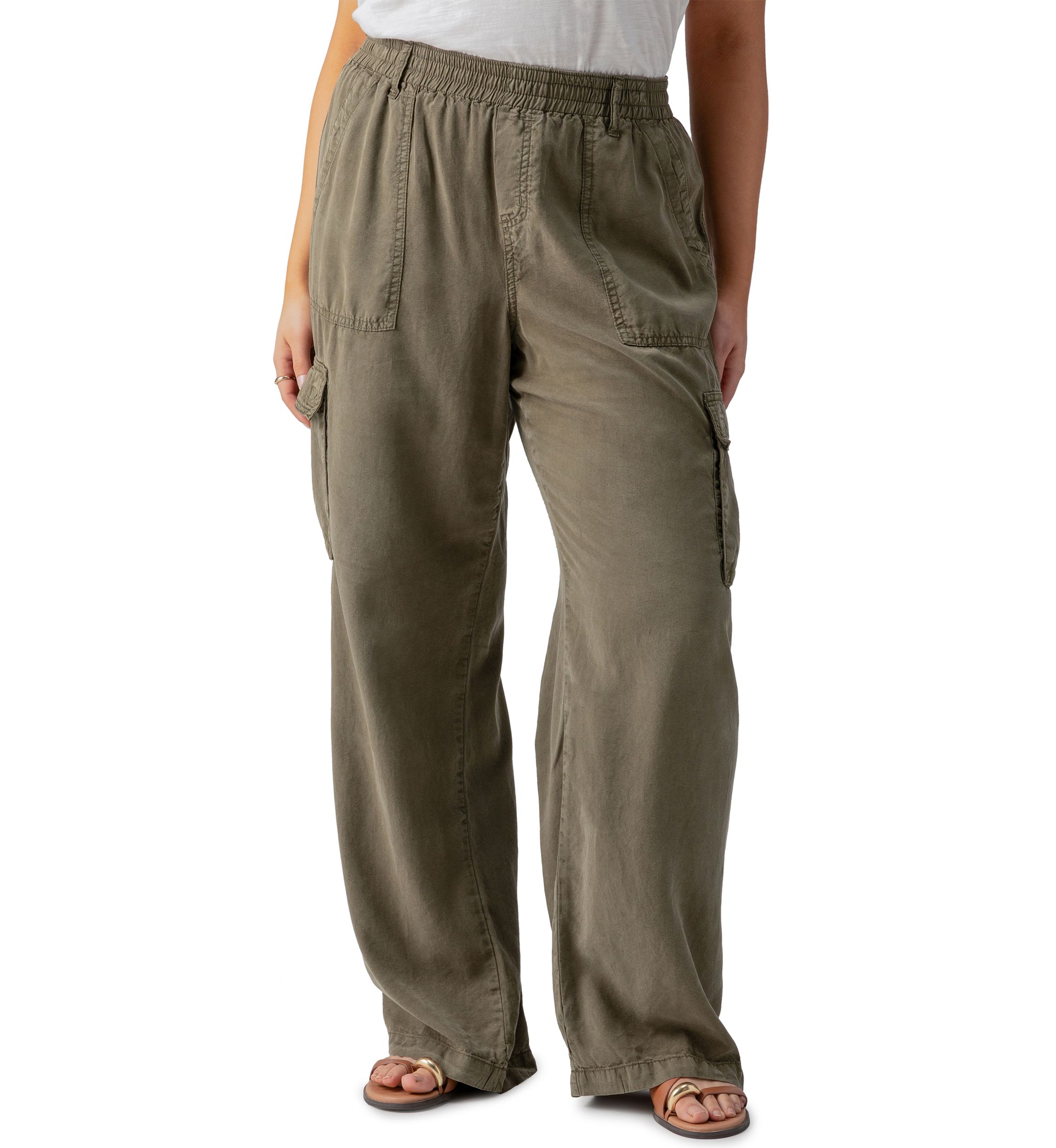 Womens Relaxed Cargo Pants