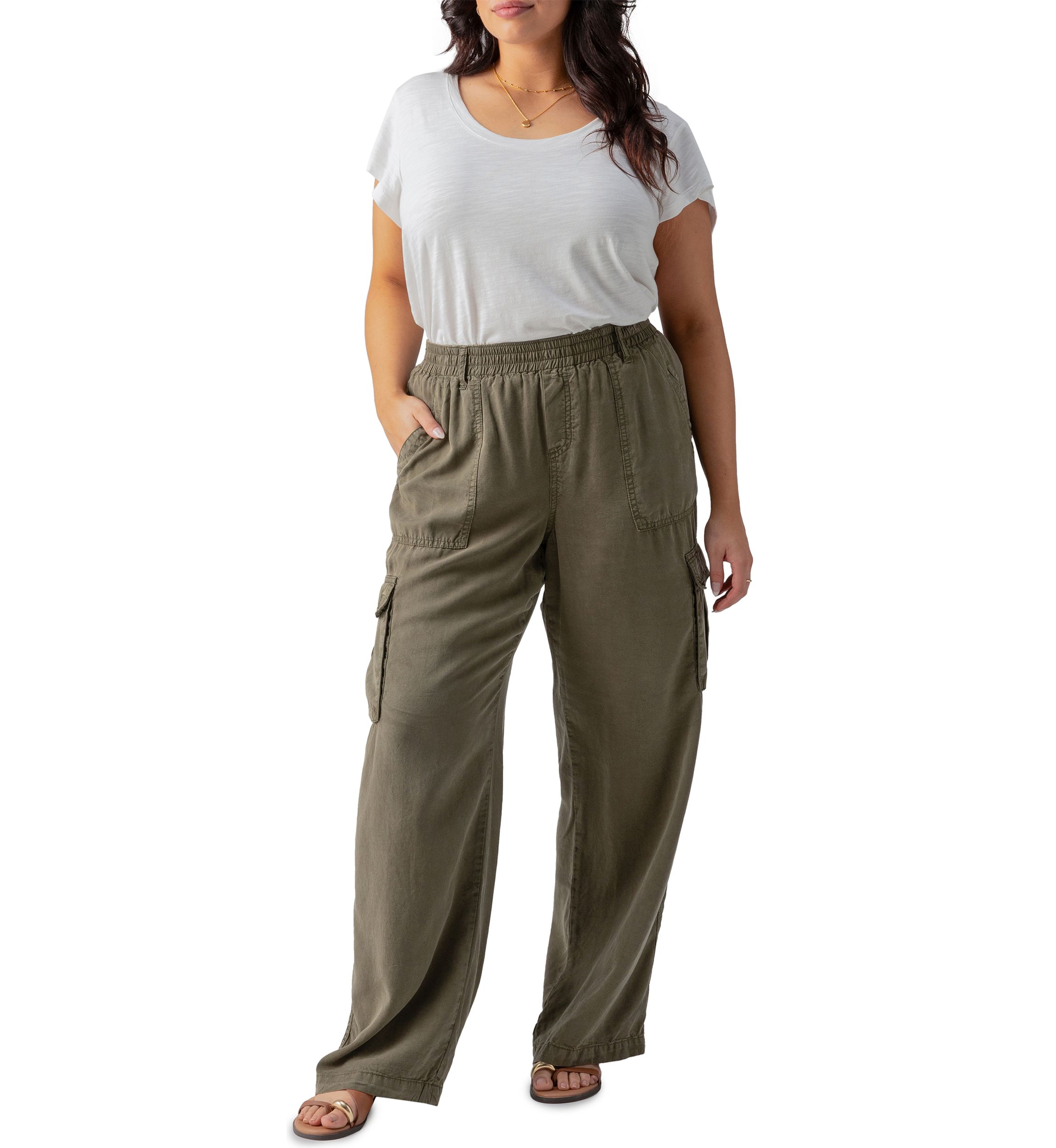 Womens Relaxed Cargo Pants