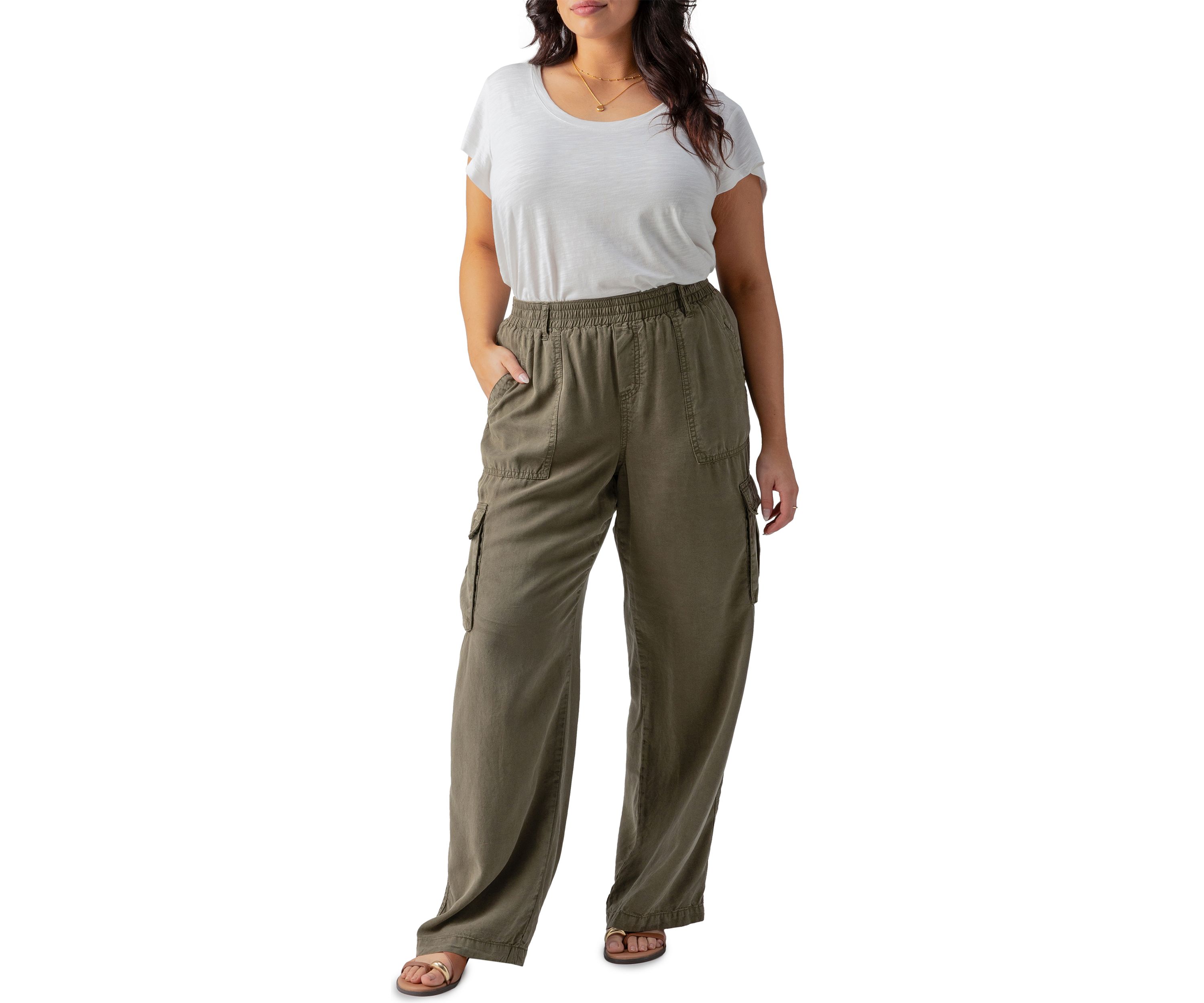 Womens Relaxed Cargo Pants