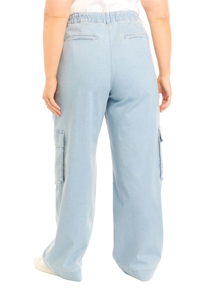 Plus Size Sunset Denim Pants