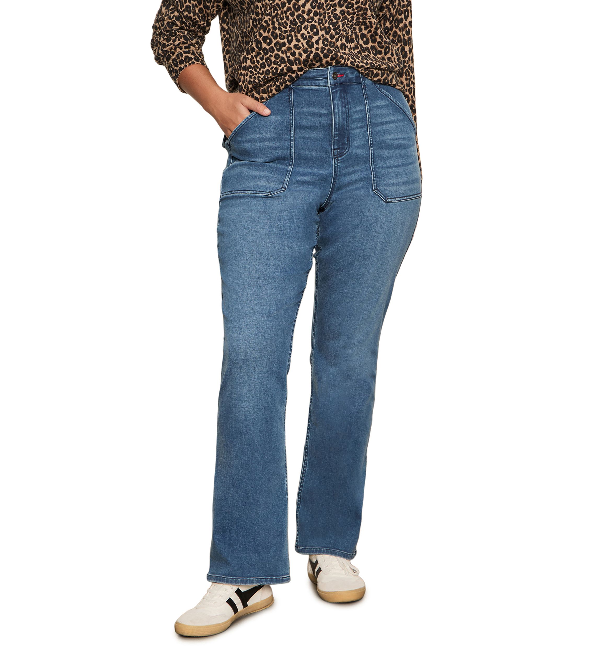 Plus Size Scultped Hayden Bootcut Jeans