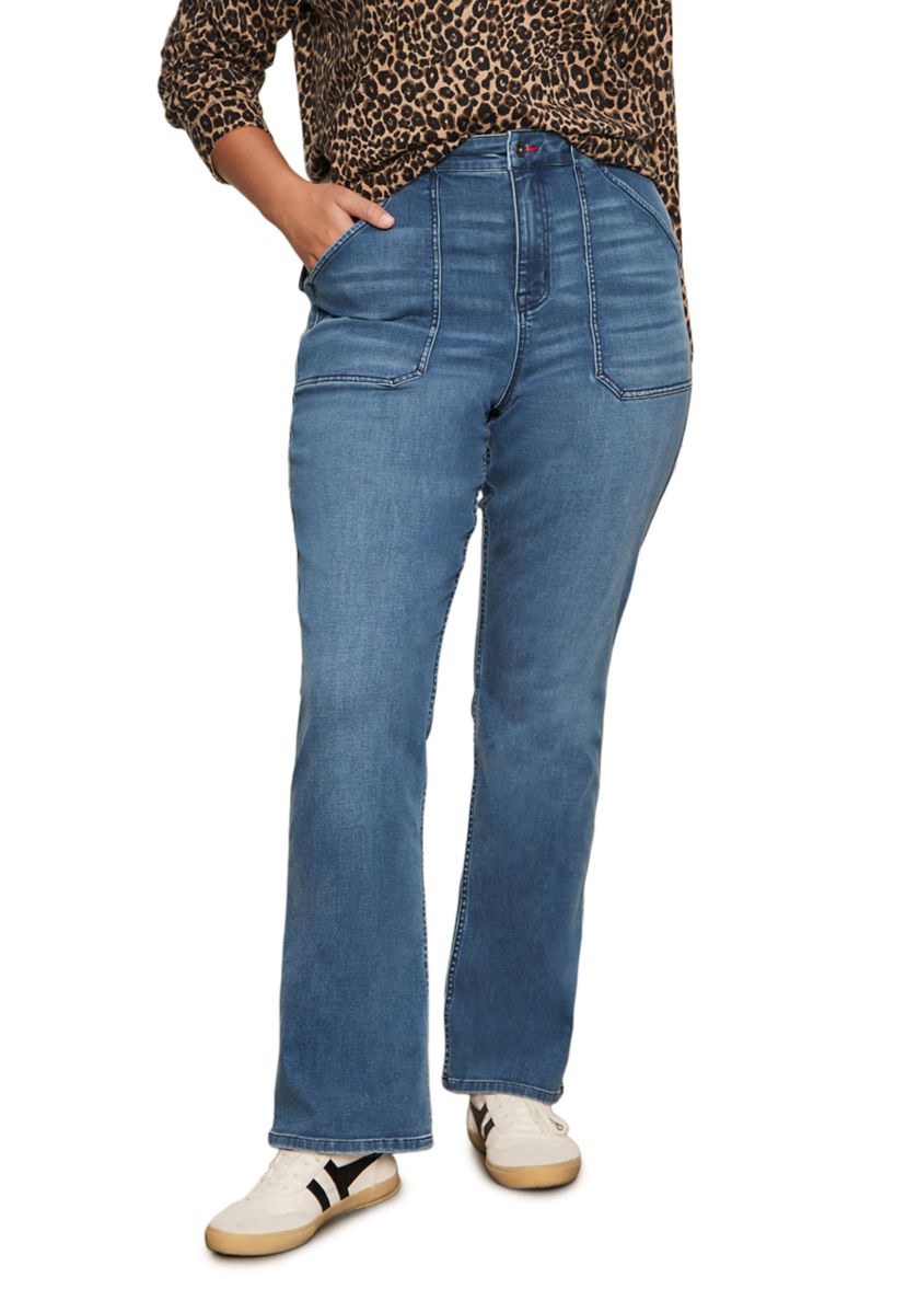 Plus Size Scultped Hayden Bootcut Jeans