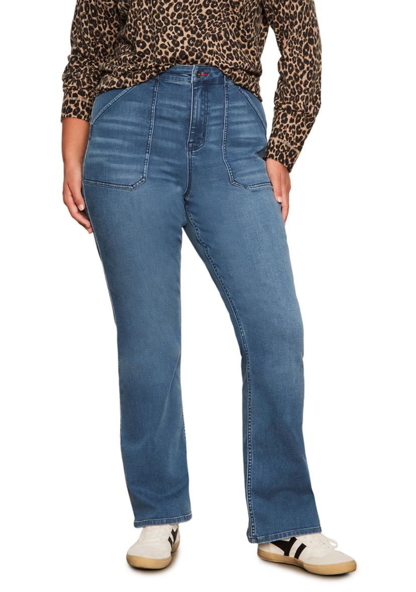 Plus Size Scultped Hayden Bootcut Jeans