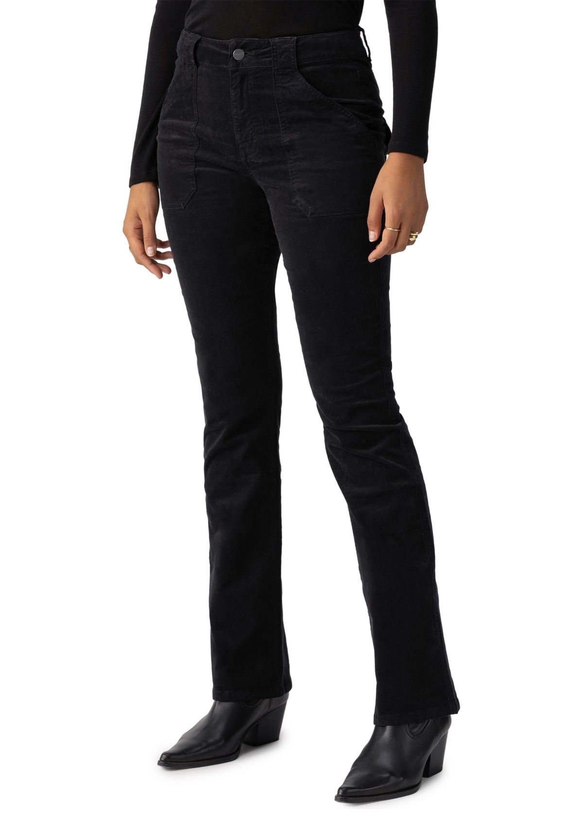 Womens Velveteen Hayden Bootcut Jeans