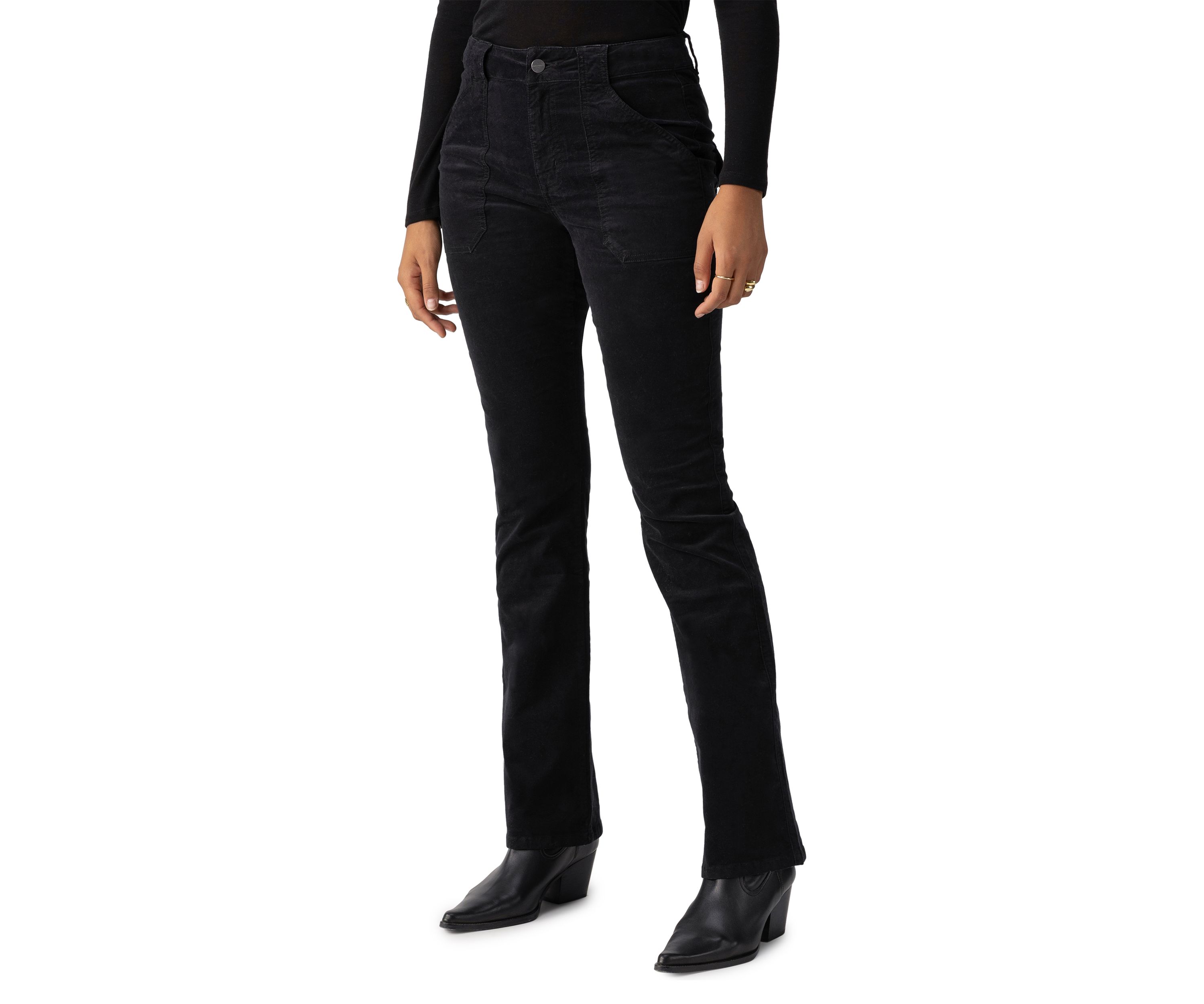 Womens Velveteen Hayden Bootcut Jeans