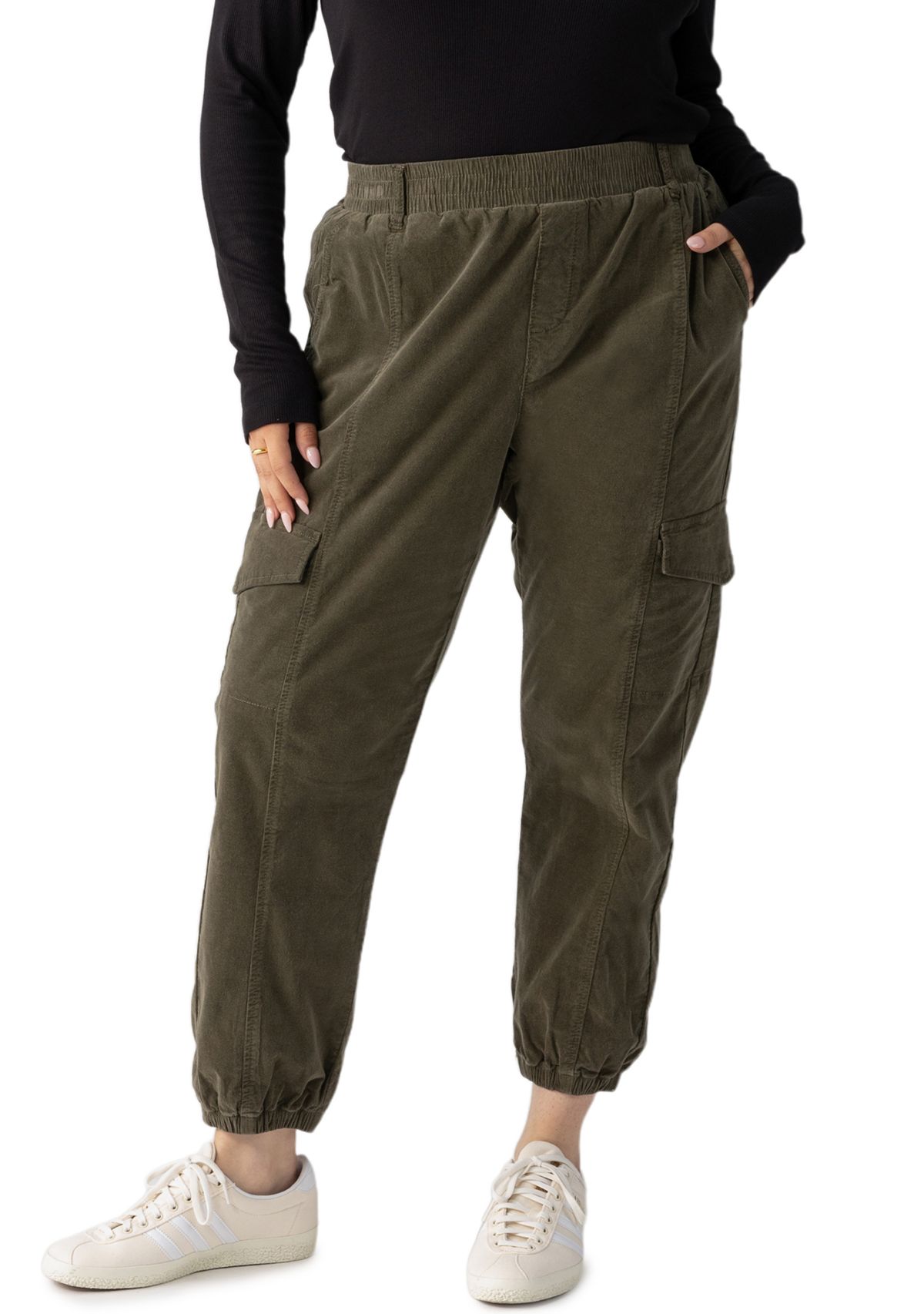 Plus Size Relaxed Rebel Corduroy Pants