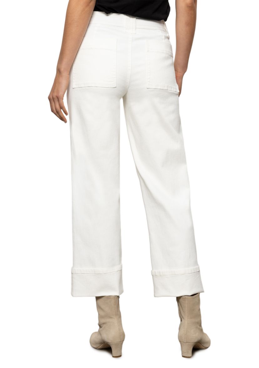 Womens Luna Cuffed Denim Pants
