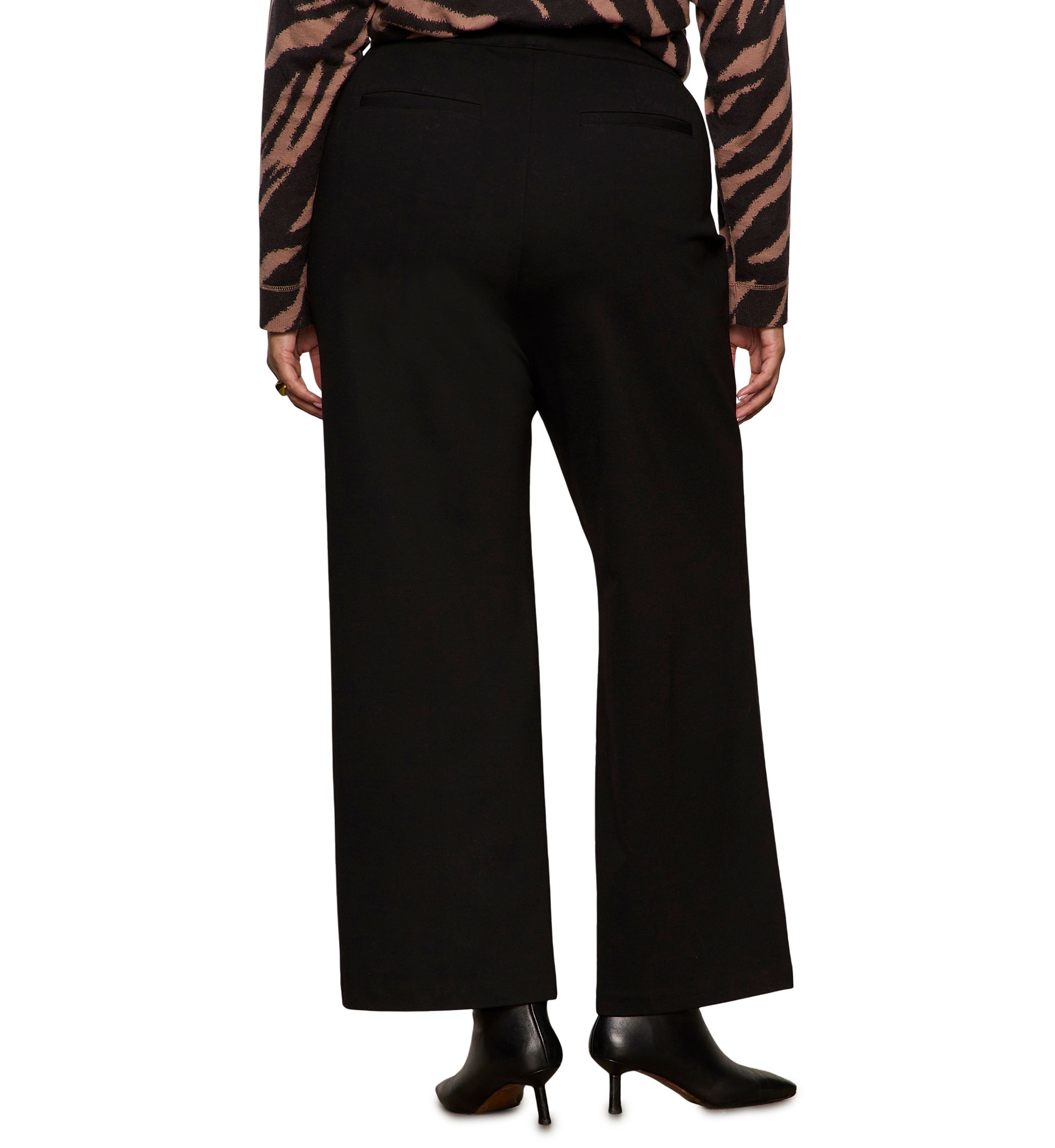Plus Size Runway Ponte Trousers