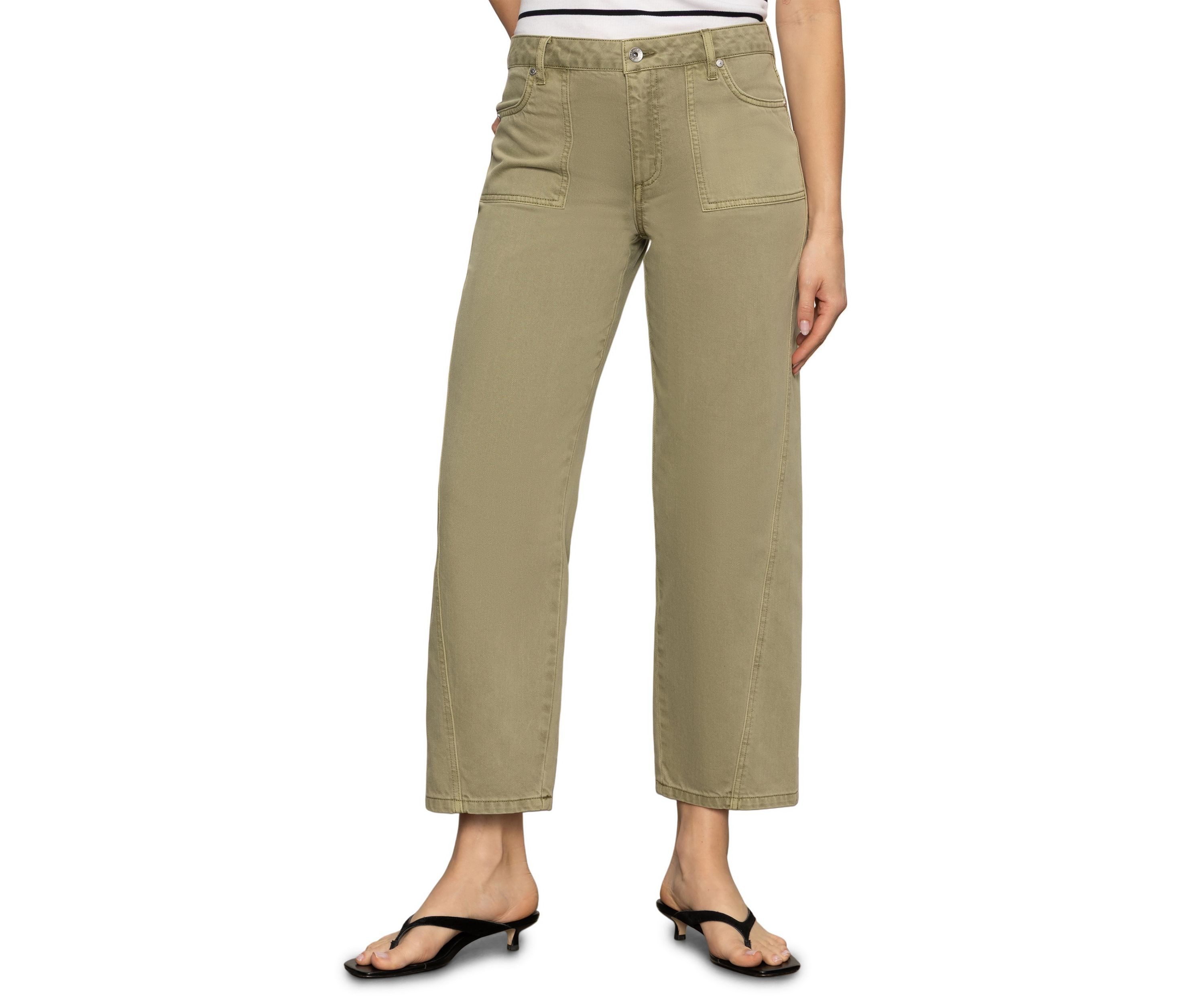 Womens District Column Ankle Jeans