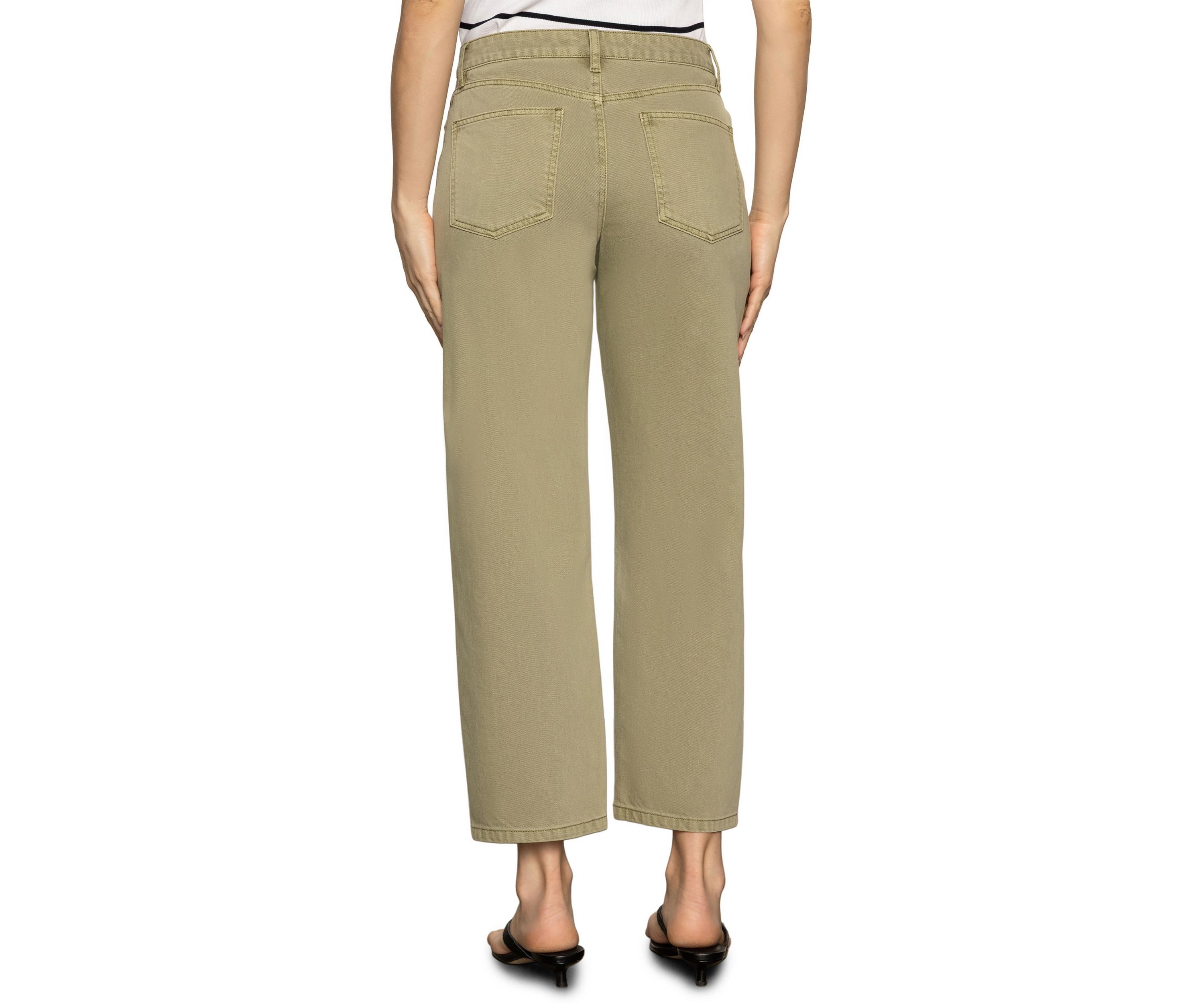 Womens District Column Ankle Jeans