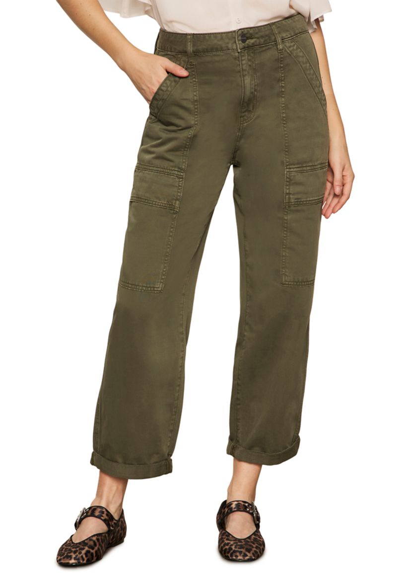 Womens Boyfriend Utility Pants