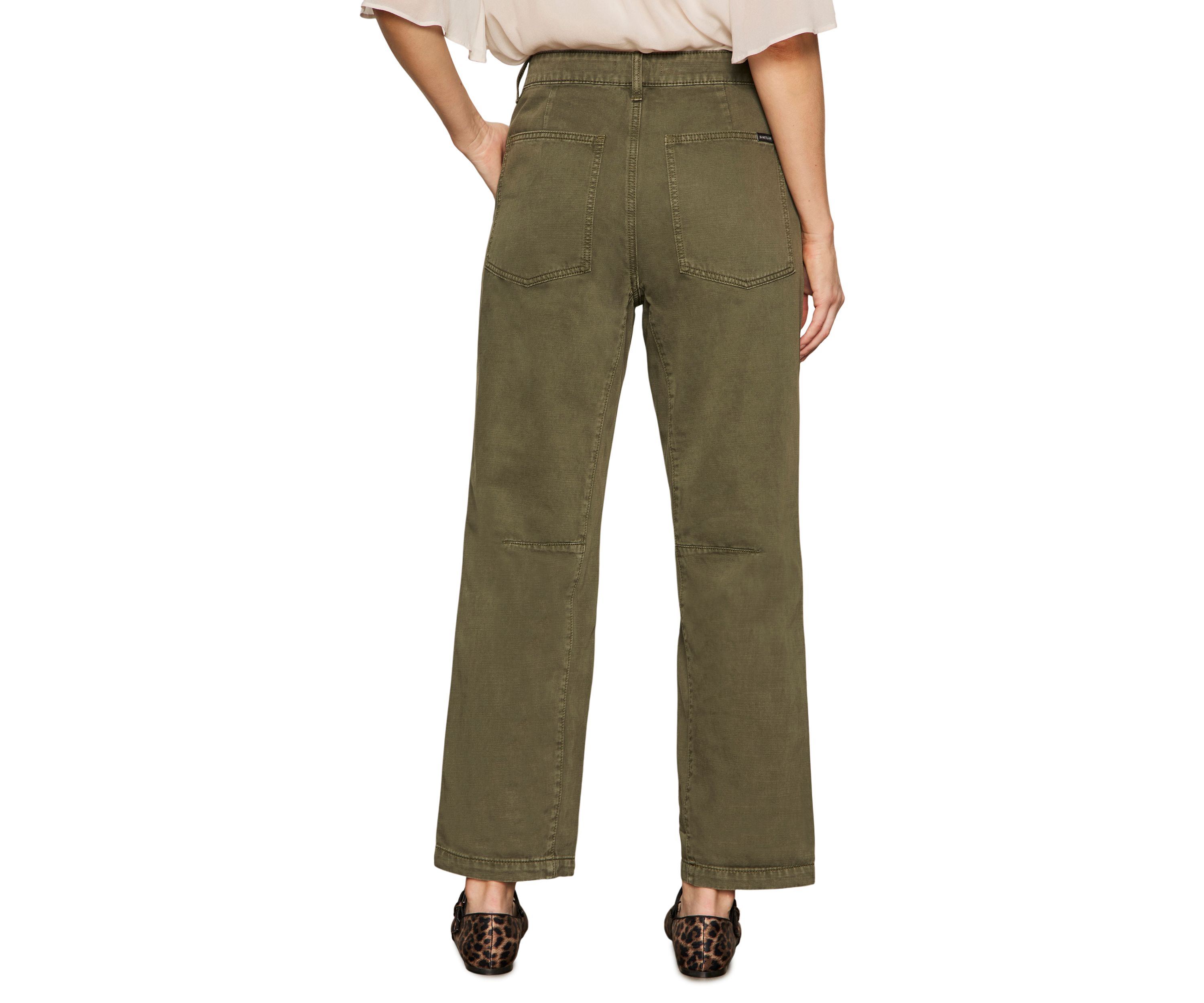Womens Boyfriend Utility Pants