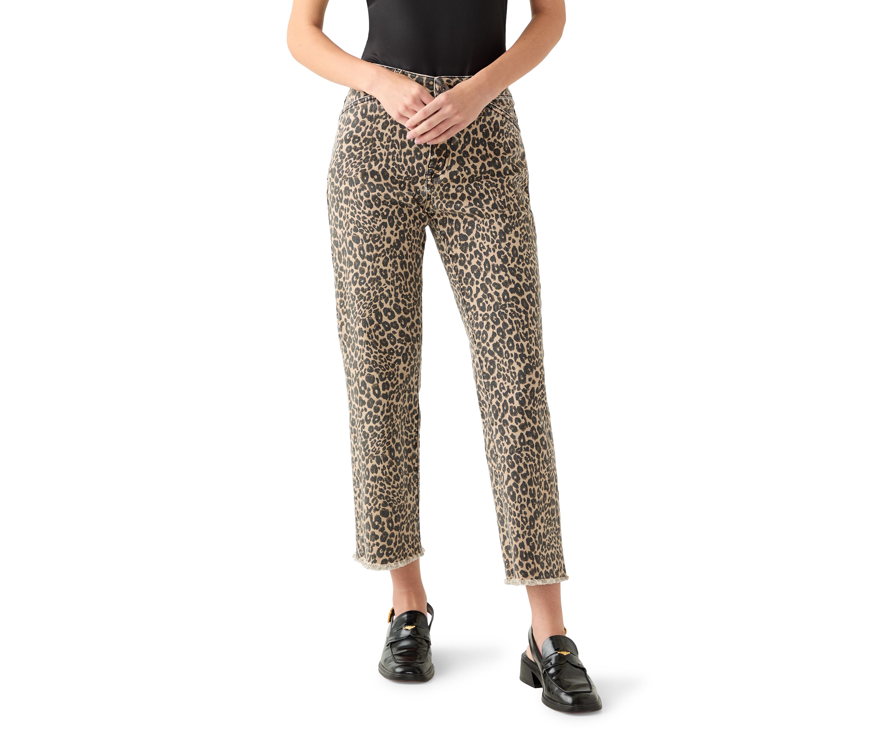 Cadence 90s Straight Leg Cropped Jeans