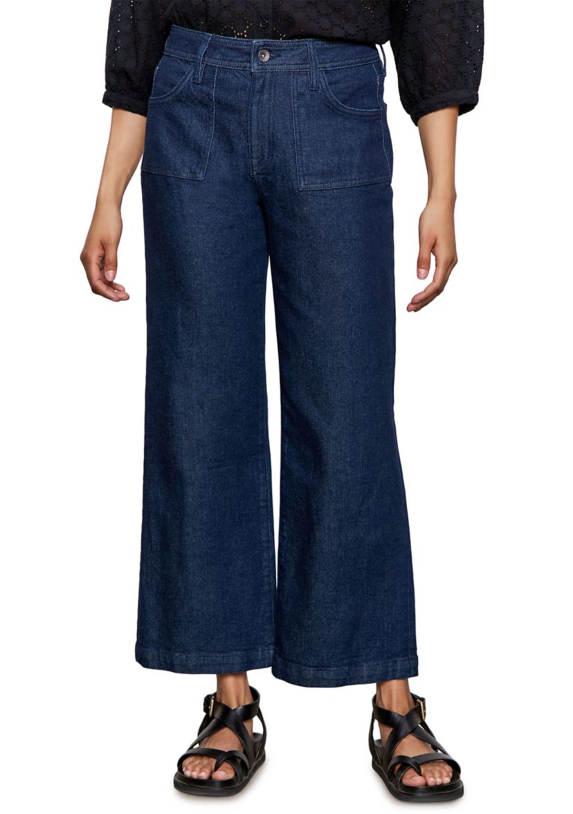 Womens League Cropped Jeans