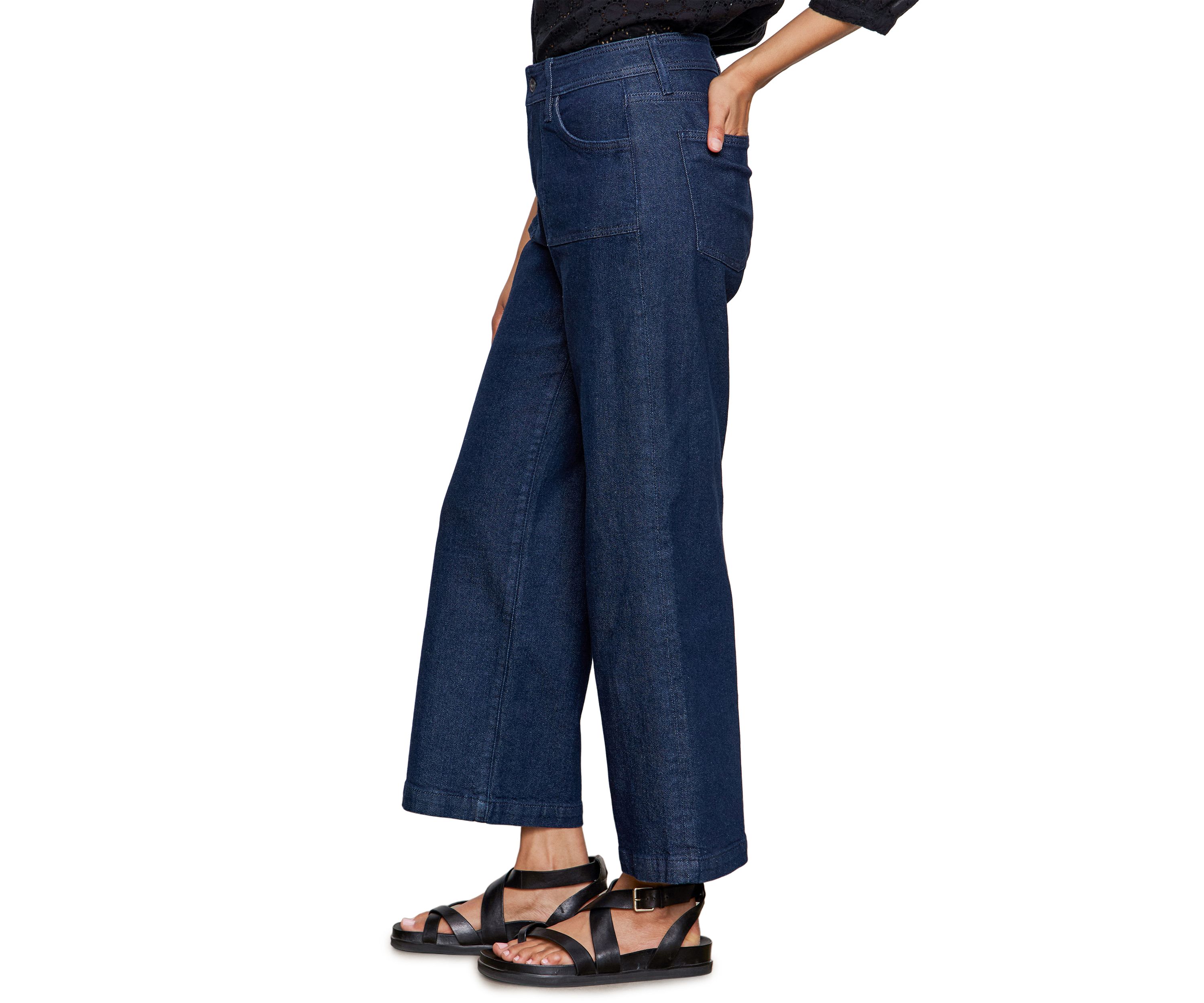 Womens League Cropped Jeans