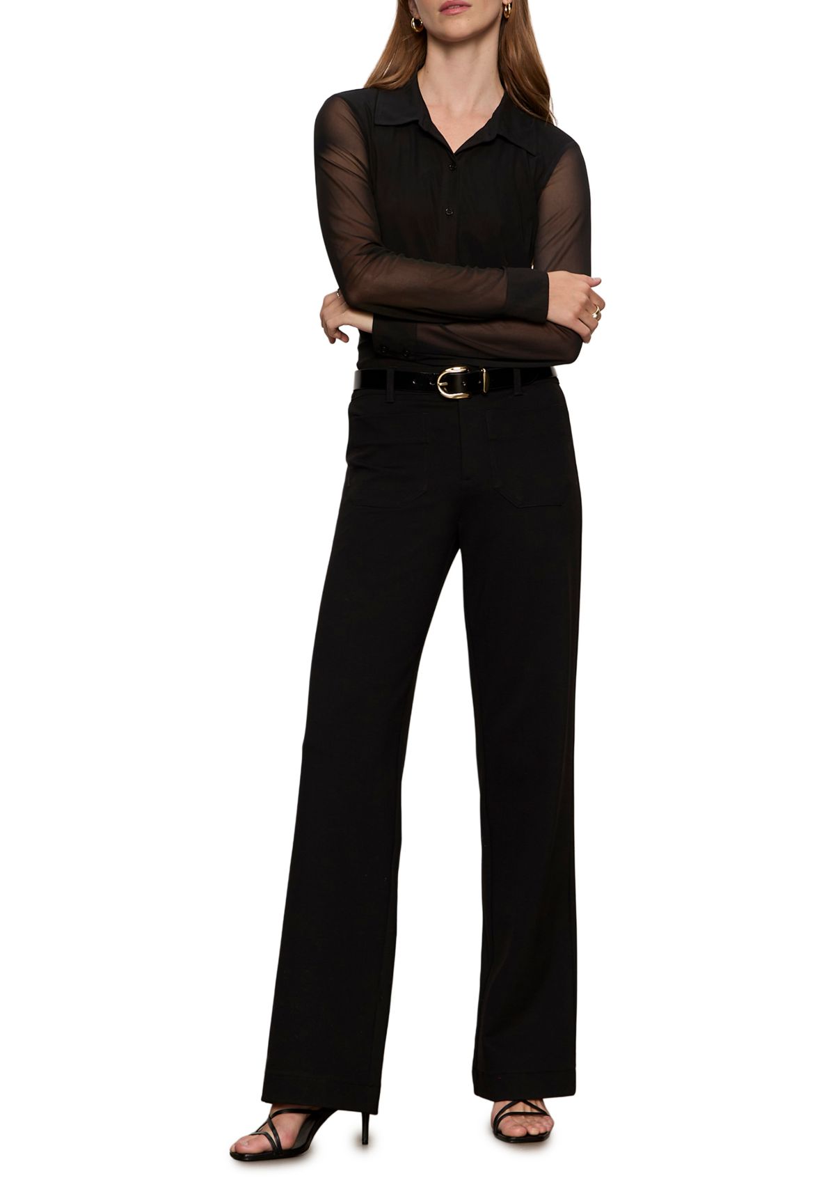 Womens Marine Ponte Pants 