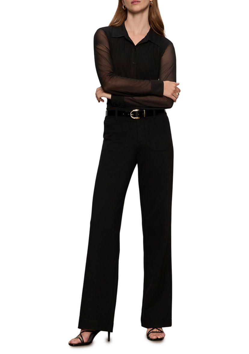 Womens Marine Ponte Pants 
