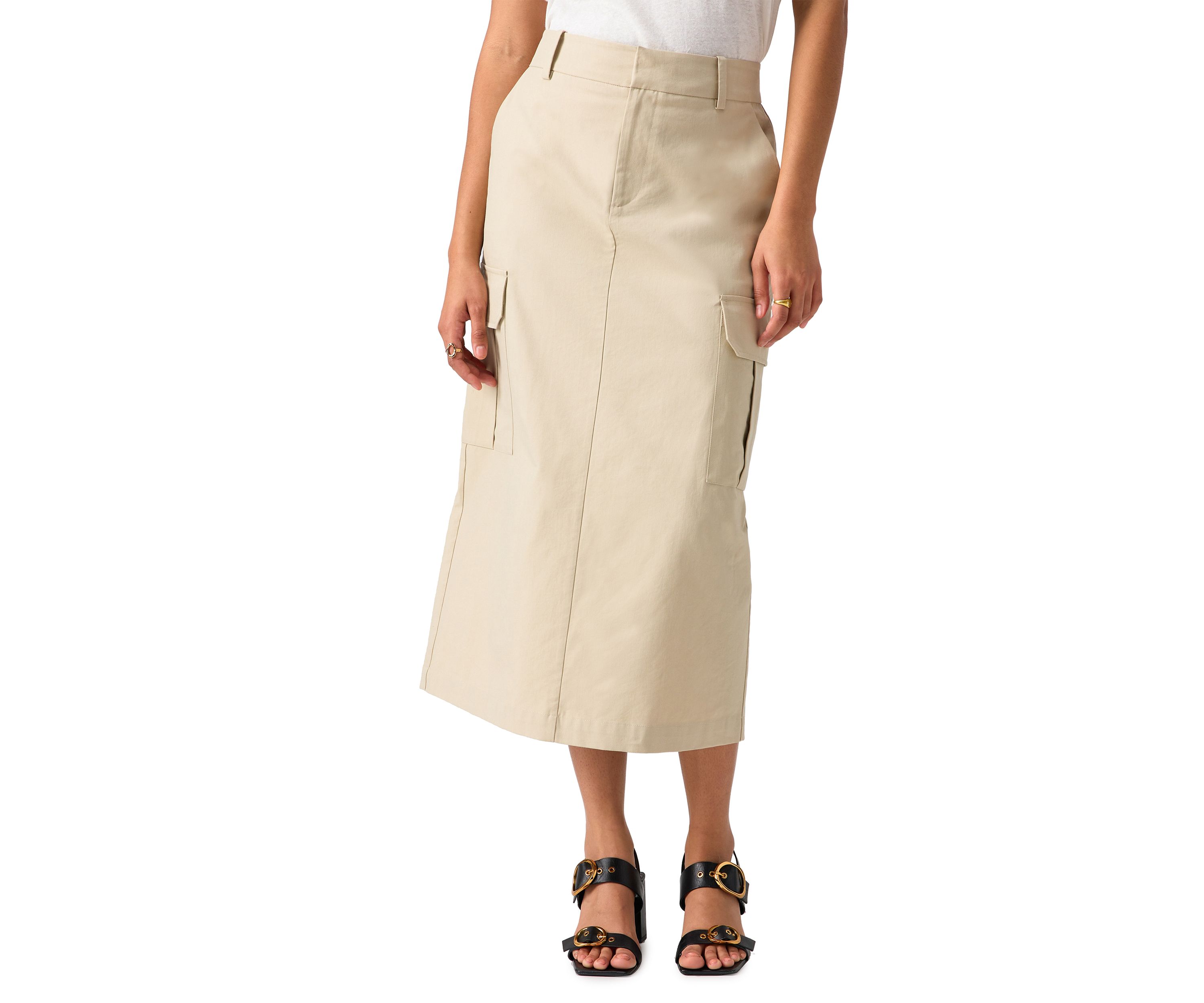 Womens Essential Cargo Skirt