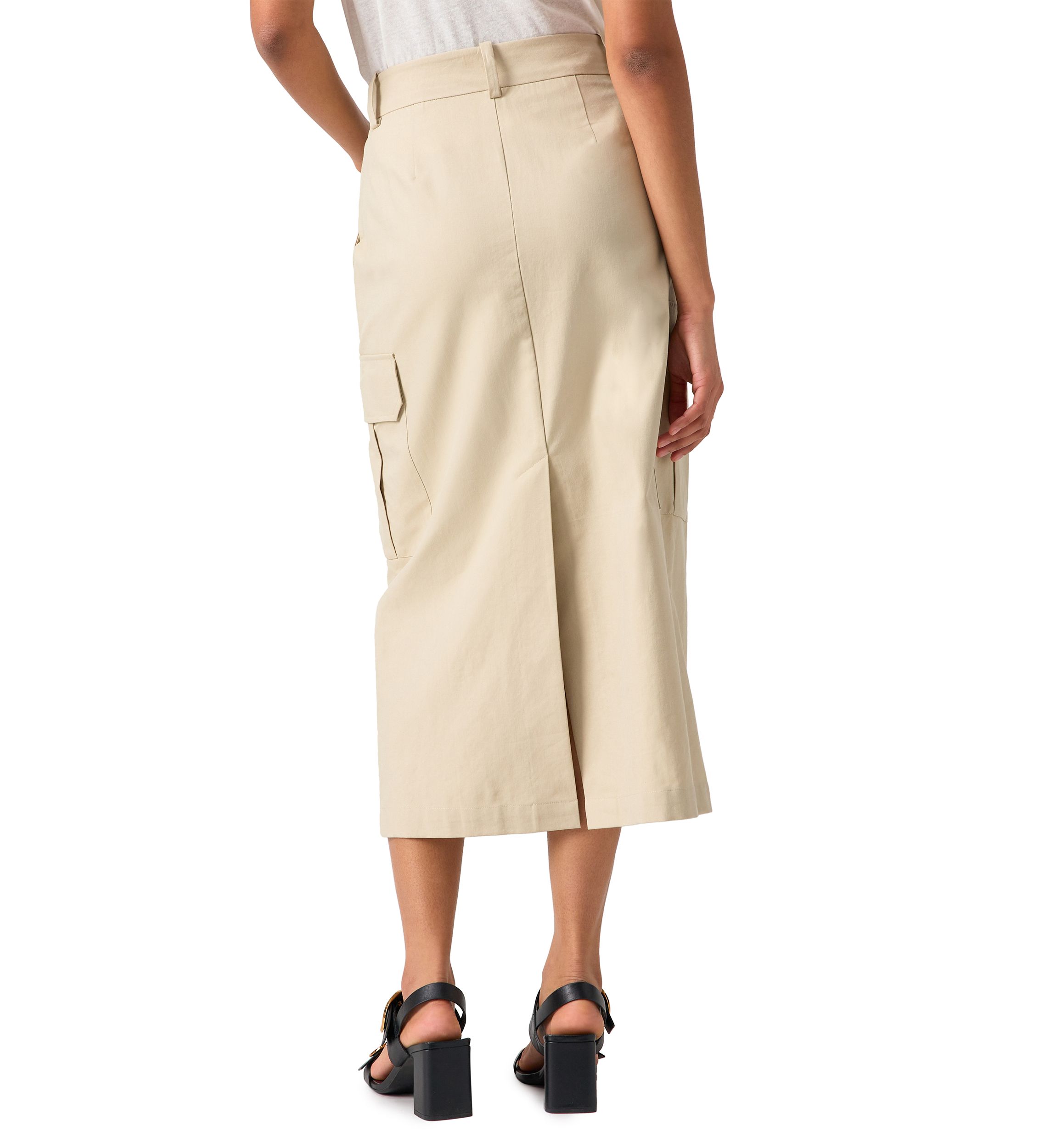 Womens Essential Cargo Skirt