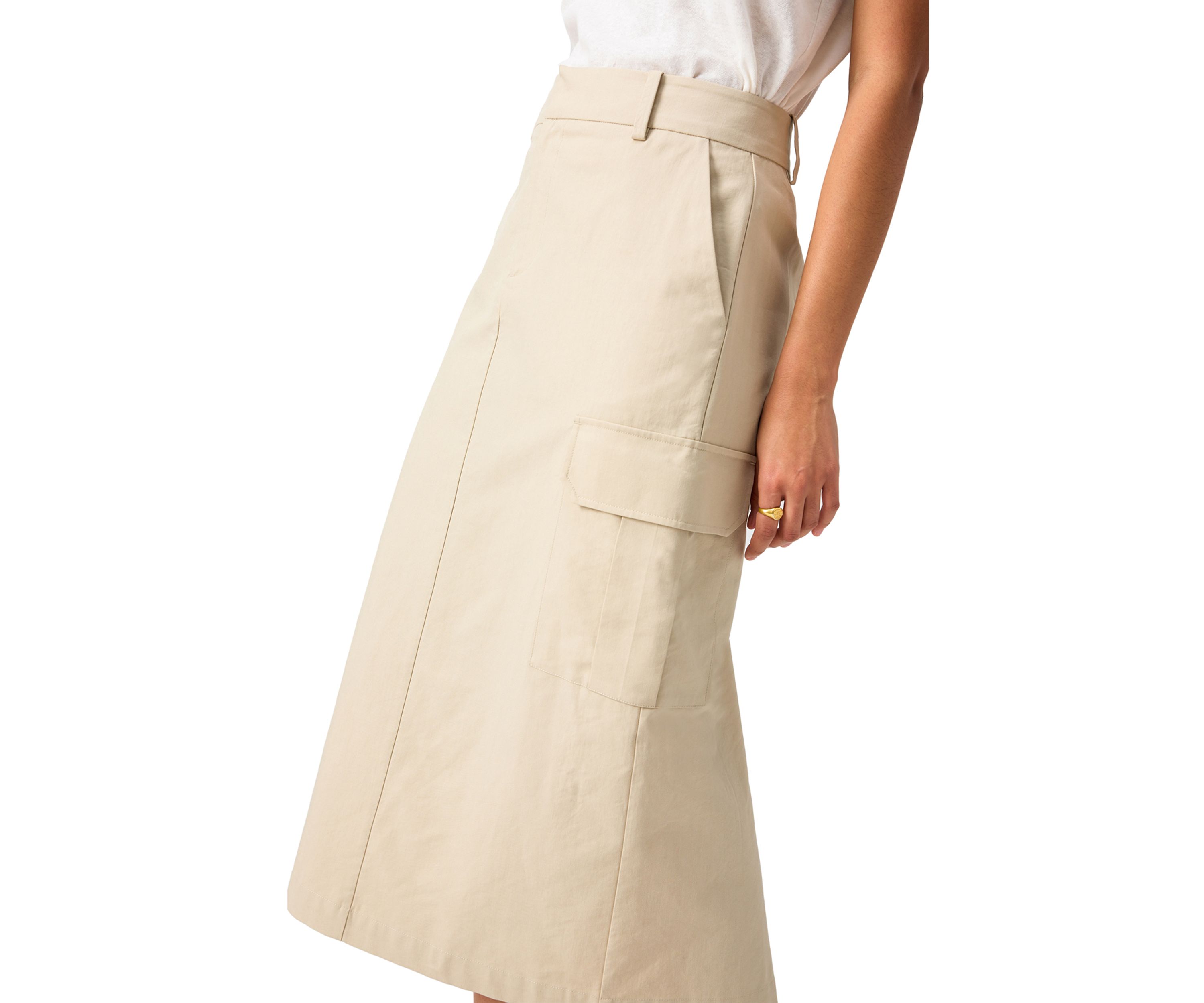 Womens Essential Cargo Skirt