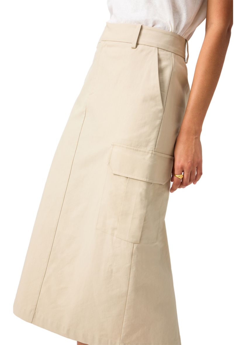 Womens Essential Cargo Skirt