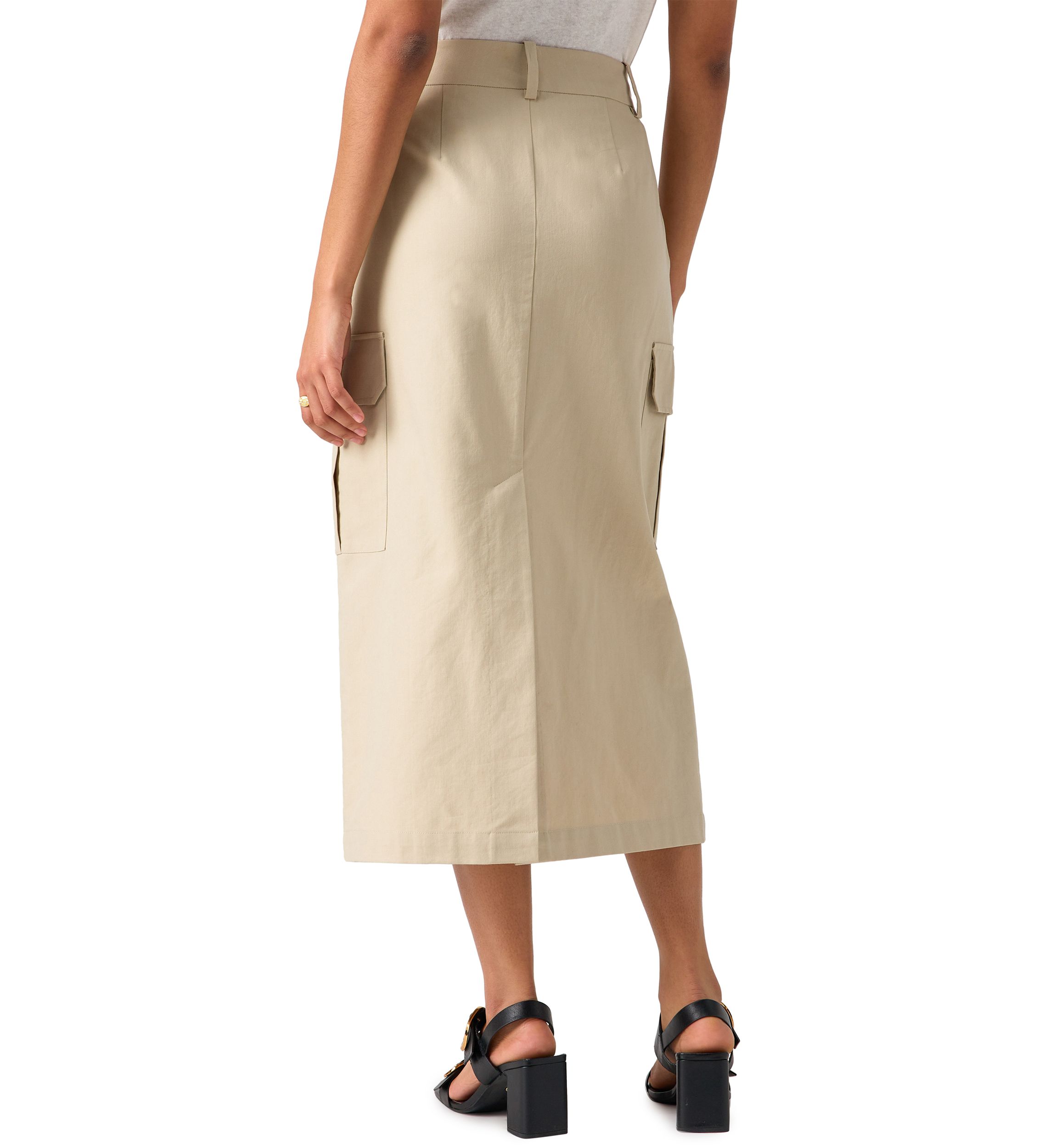 Womens Essential Cargo Skirt
