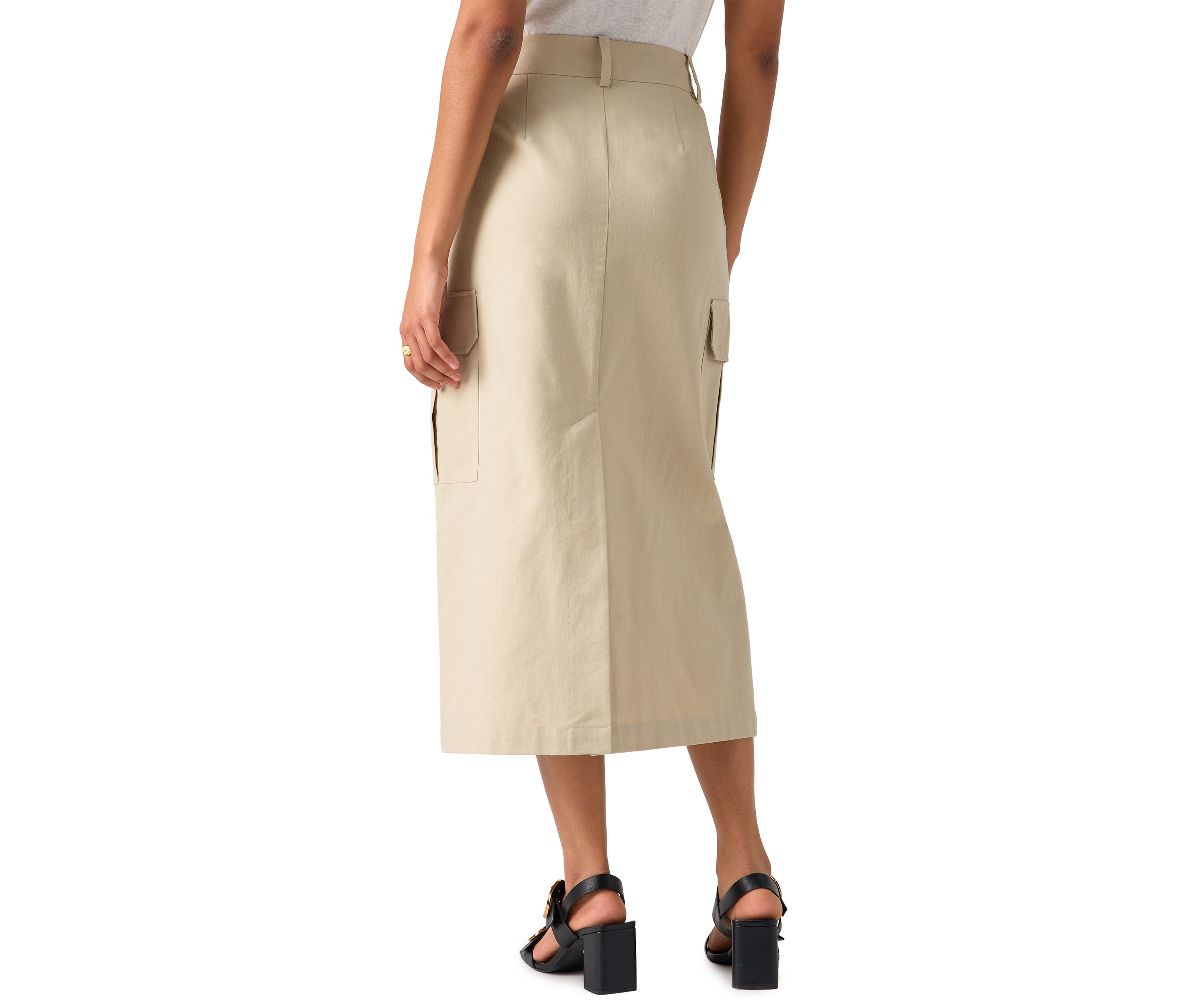 Womens Essential Cargo Skirt