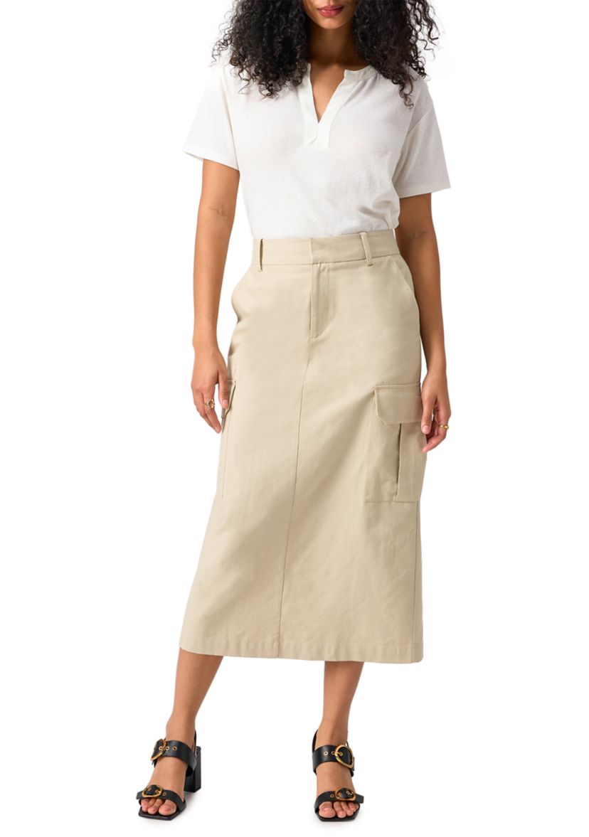 Womens Essential Cargo Skirt