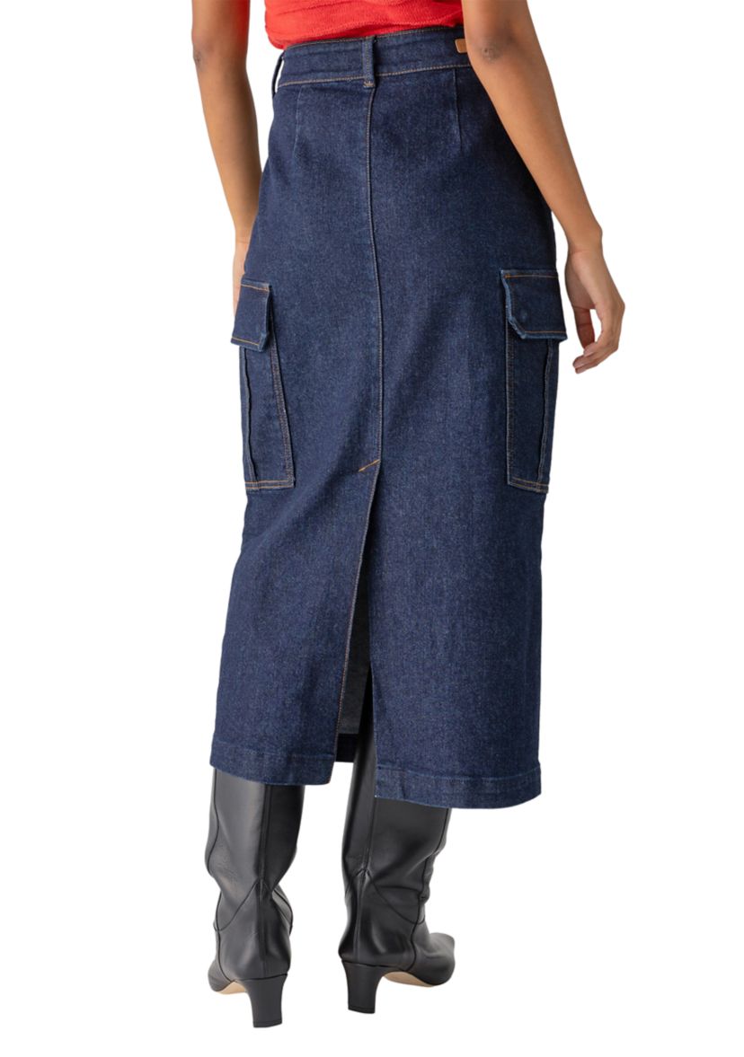 Womens Essential Cargo Skirt