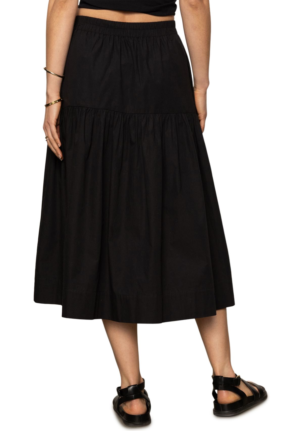 Womens Poplin Prairie Skirt 