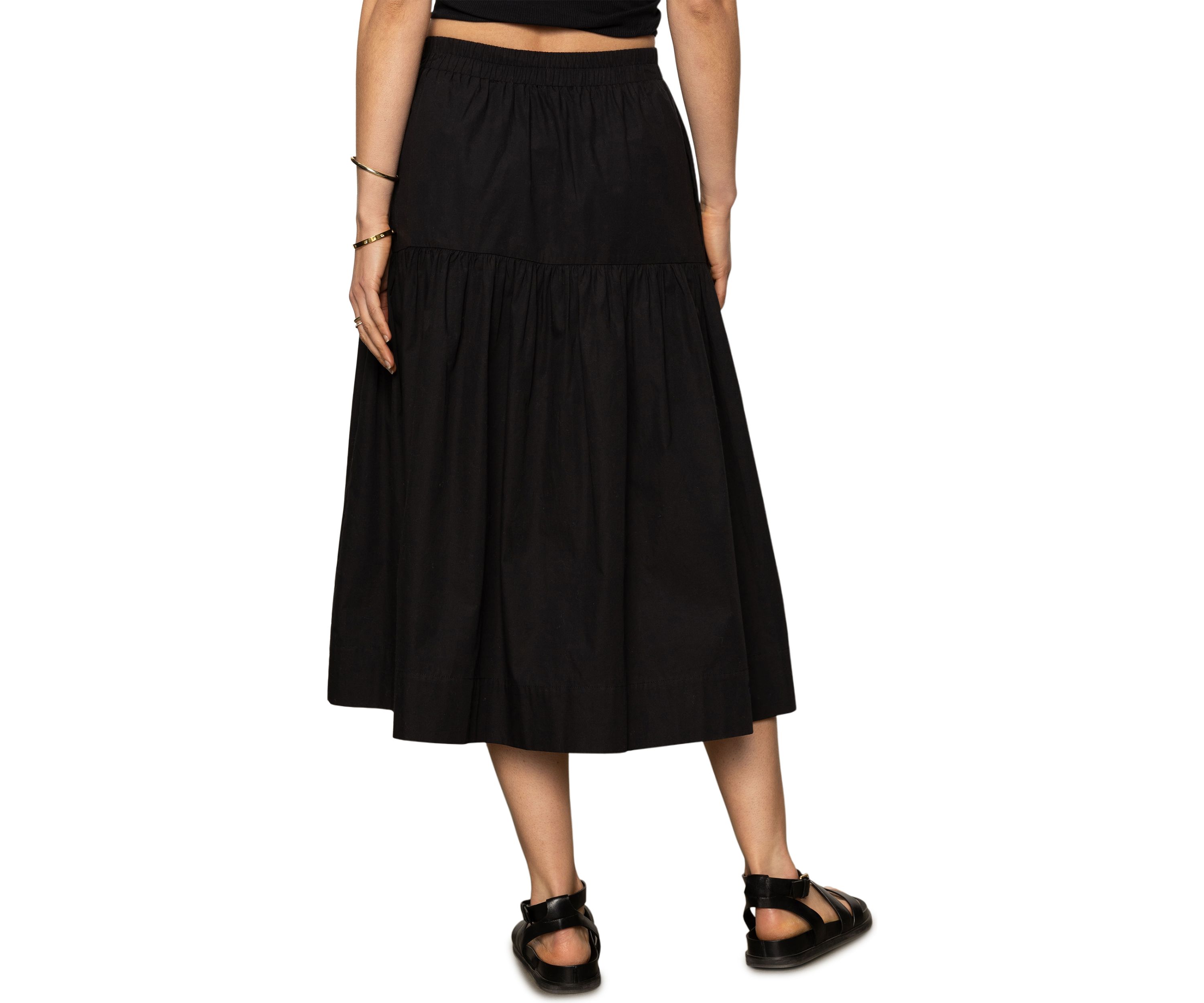 Womens Poplin Prairie Skirt 