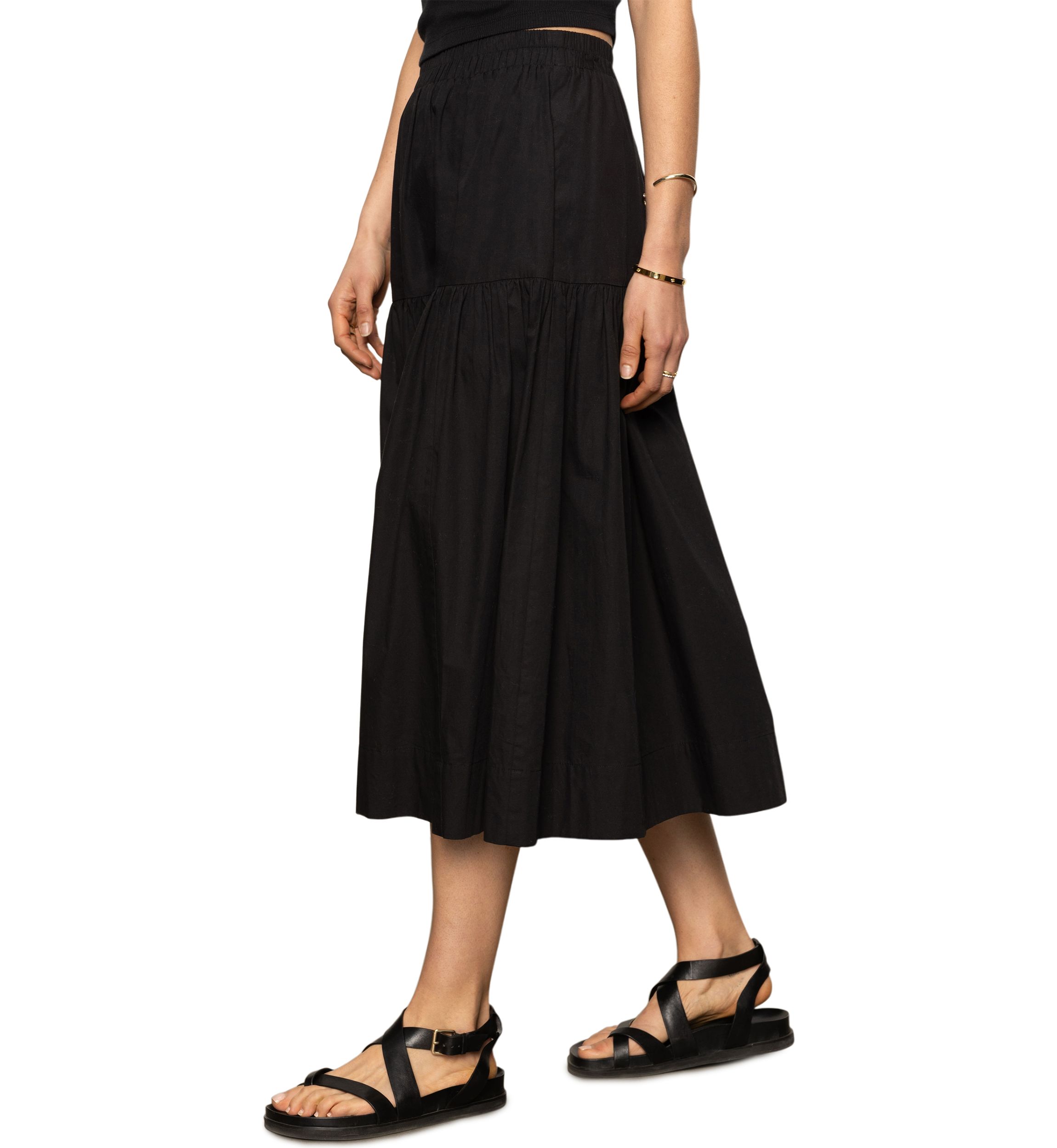 Womens Poplin Prairie Skirt 