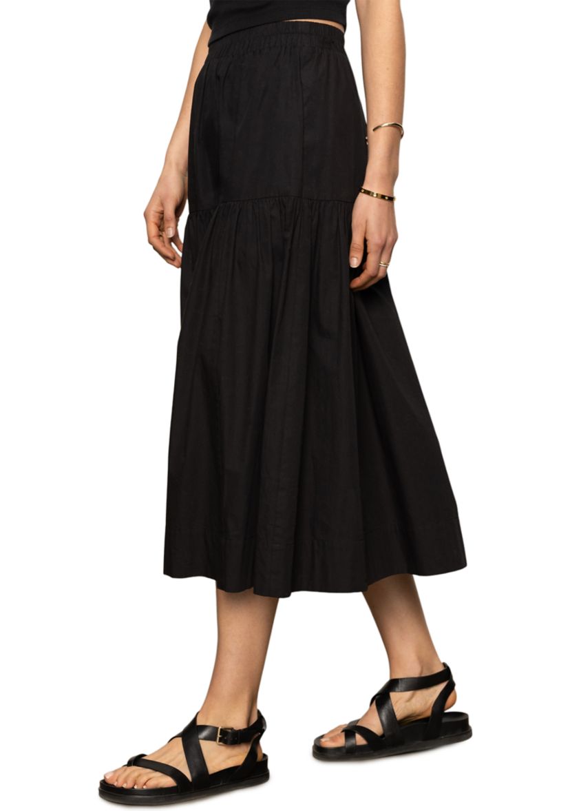 Womens Poplin Prairie Skirt 