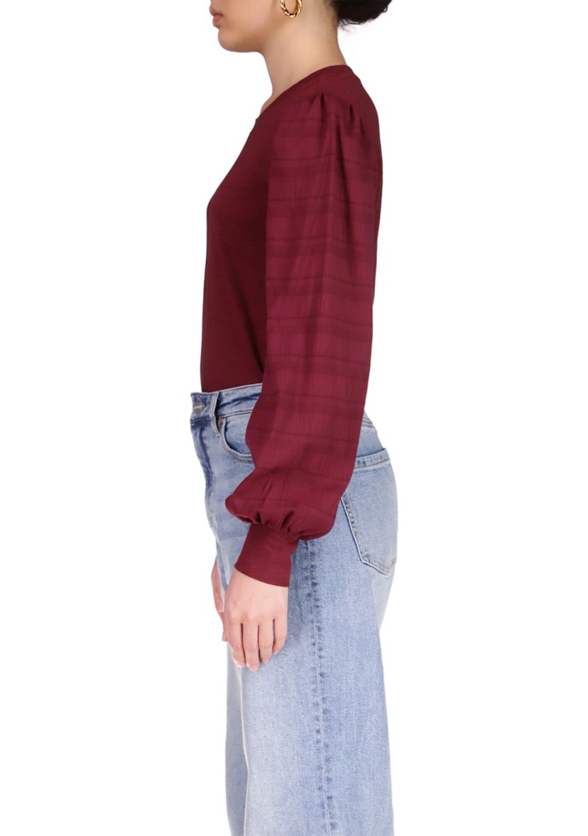 Womens Wonderland Mixed Sleeve T-Shirt