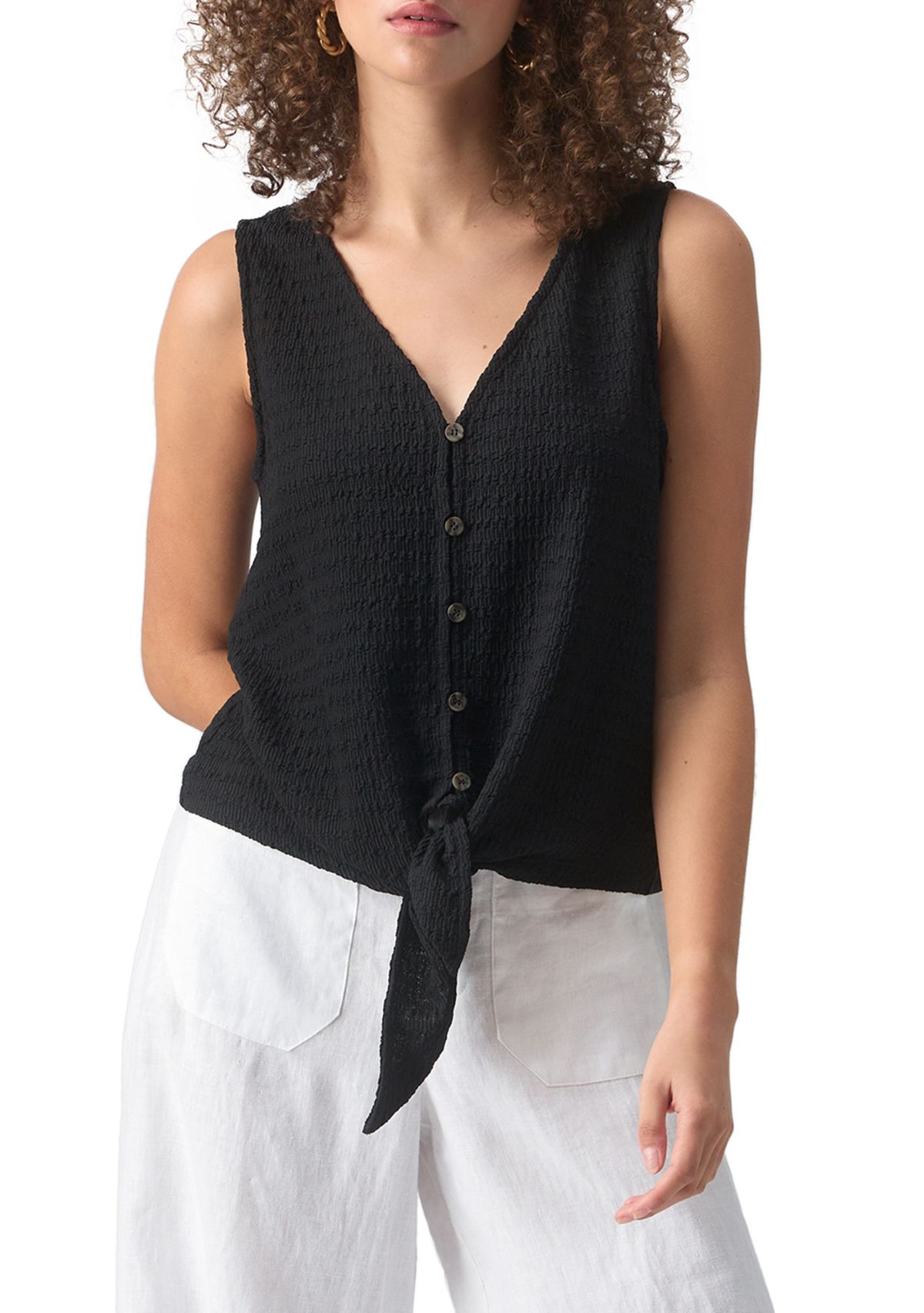 Womens Link Up Tie Top