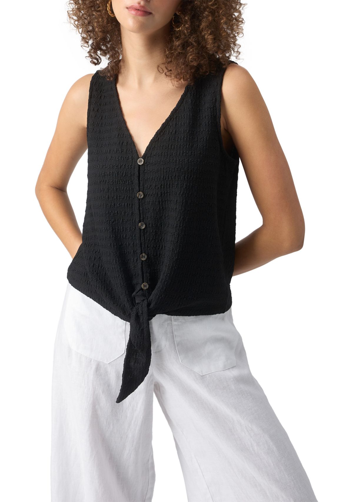 Womens Link Up Tie Top