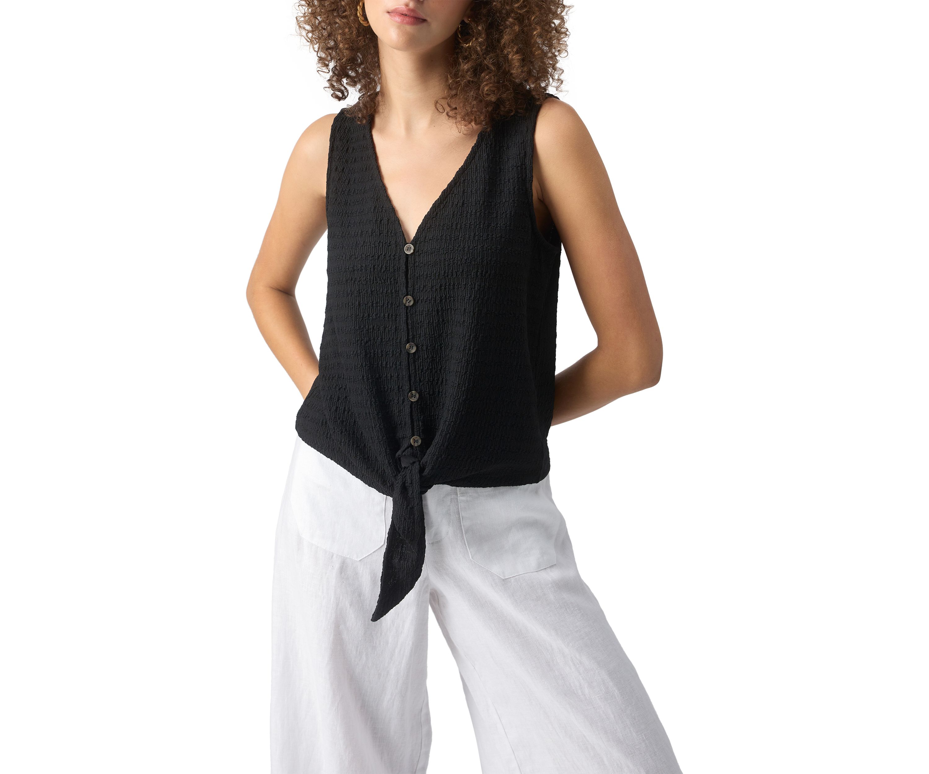 Womens Link Up Tie Top