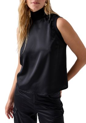 Sanctuary Women's Nights Like This Satin Top