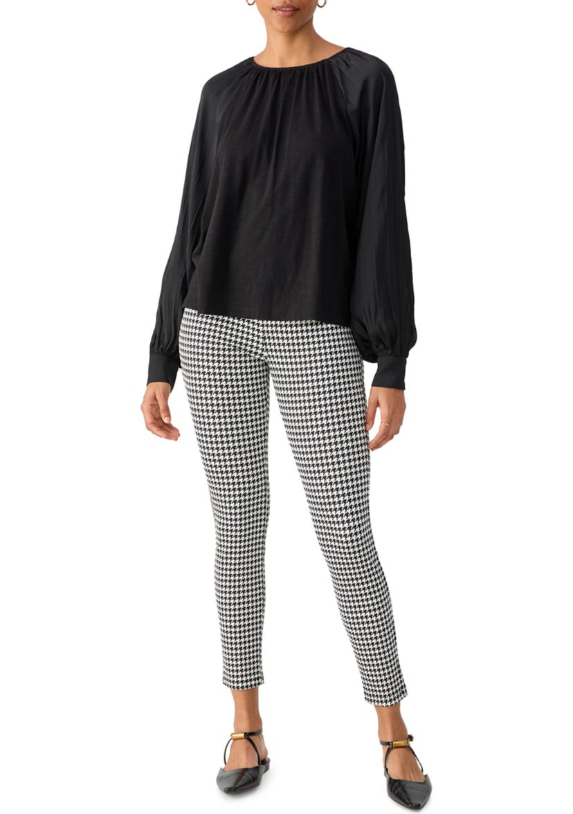 Womens Sateen Mixed Media T-Shirt