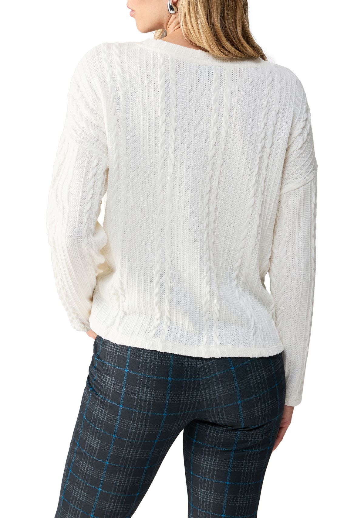 Keep it Cable Popover Sweater 