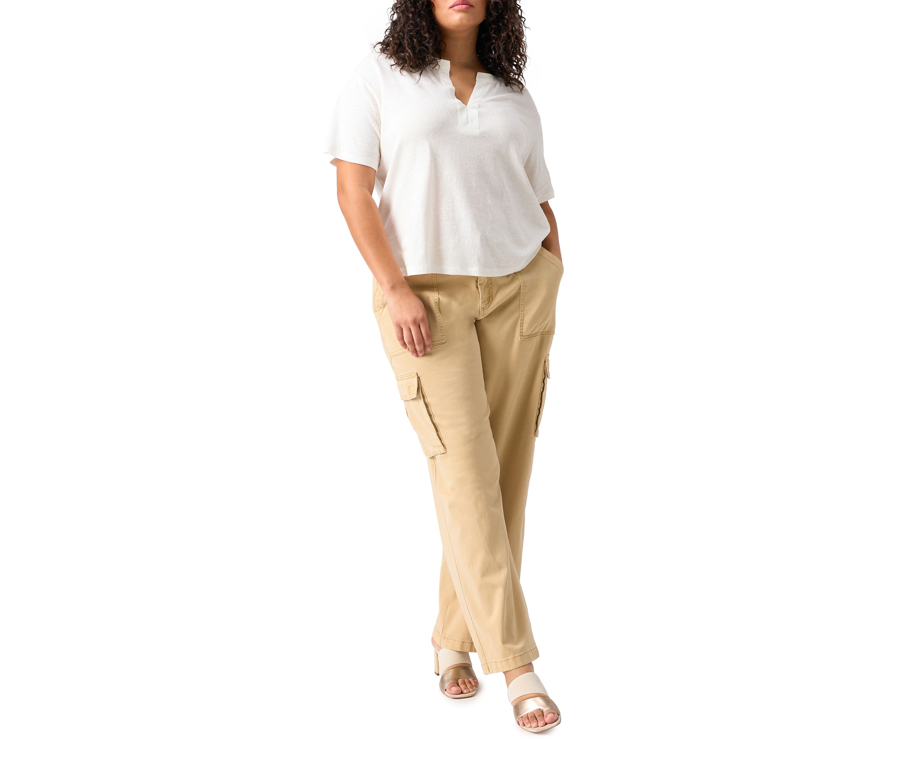 Plus Size Easy Breezy Peasant T-Shirt