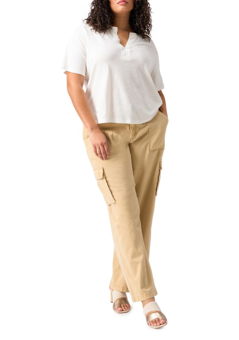 Plus Size Easy Breezy Peasant T-Shirt