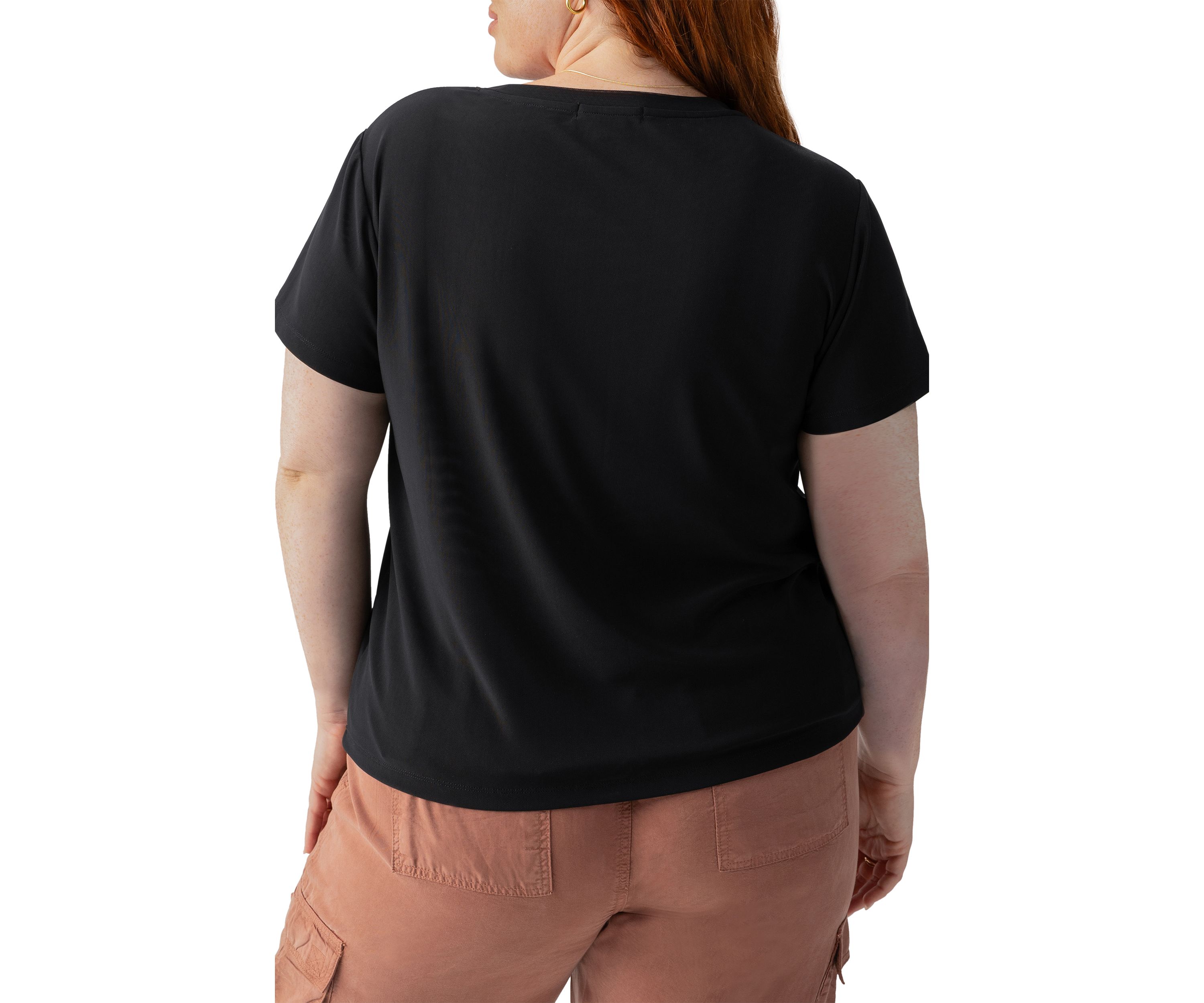 Plus Size Perfect Mesh T-Shirt